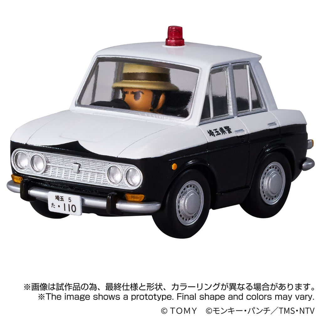 Q VILLAGE 『ルパン三世 カリオストロの城』 QV-09 日産 ブルーバード パトカー