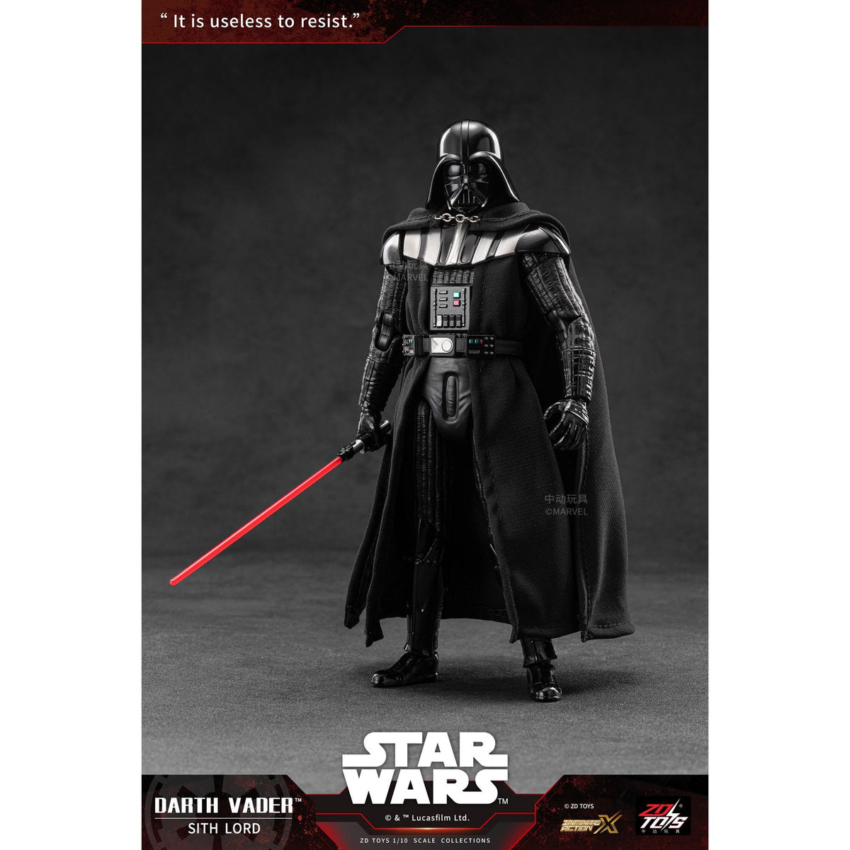 ZD TOYS Infinity Action Xシリーズ 『スター・ウォーズ/マンダロリアン・アンド・グローグー』 ダースベイダー（ジェダイの帰還版）