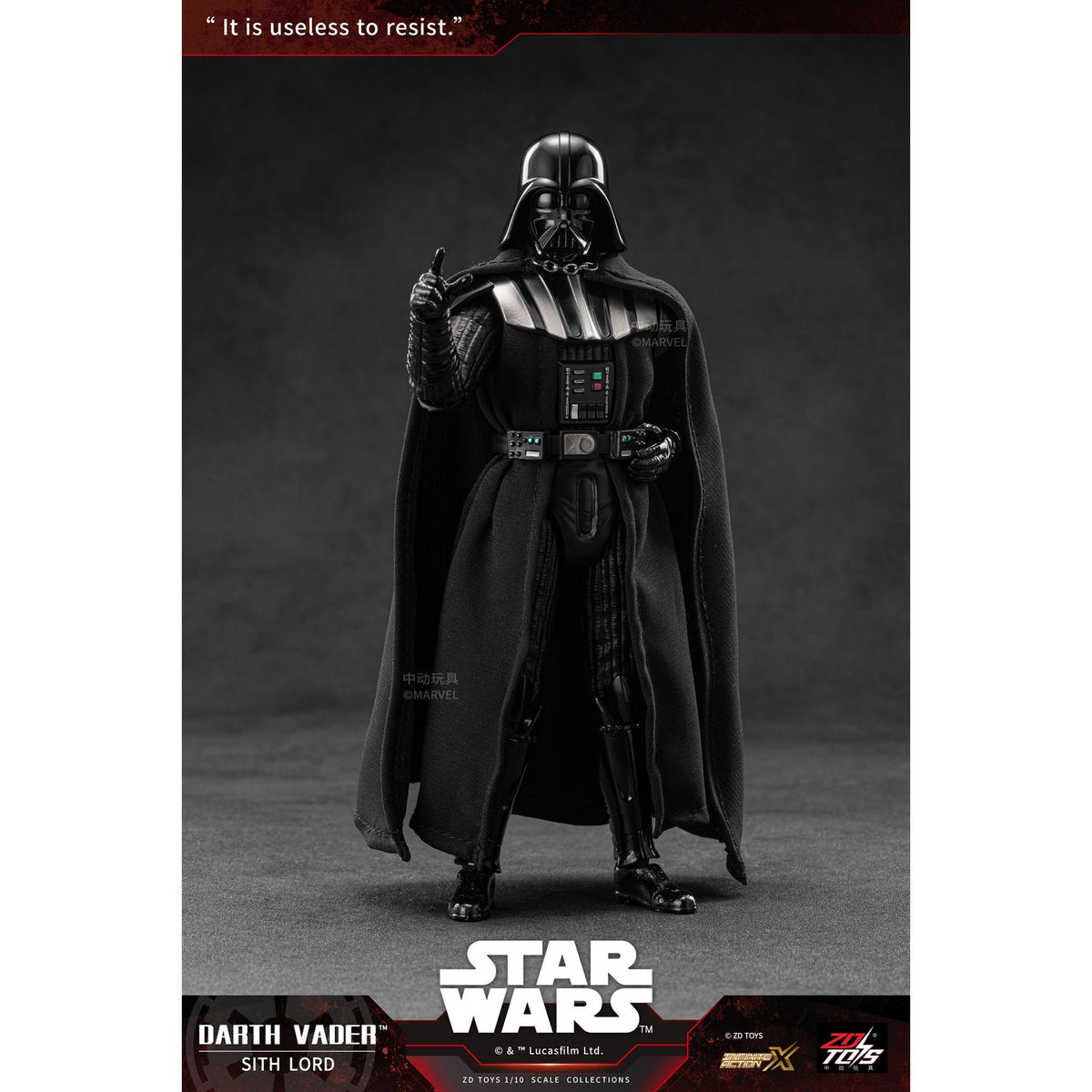 ZD TOYS Infinity Action Xシリーズ 『スター・ウォーズ/マンダロリアン・アンド・グローグー』 ダースベイダー（ジェダイの帰還版）