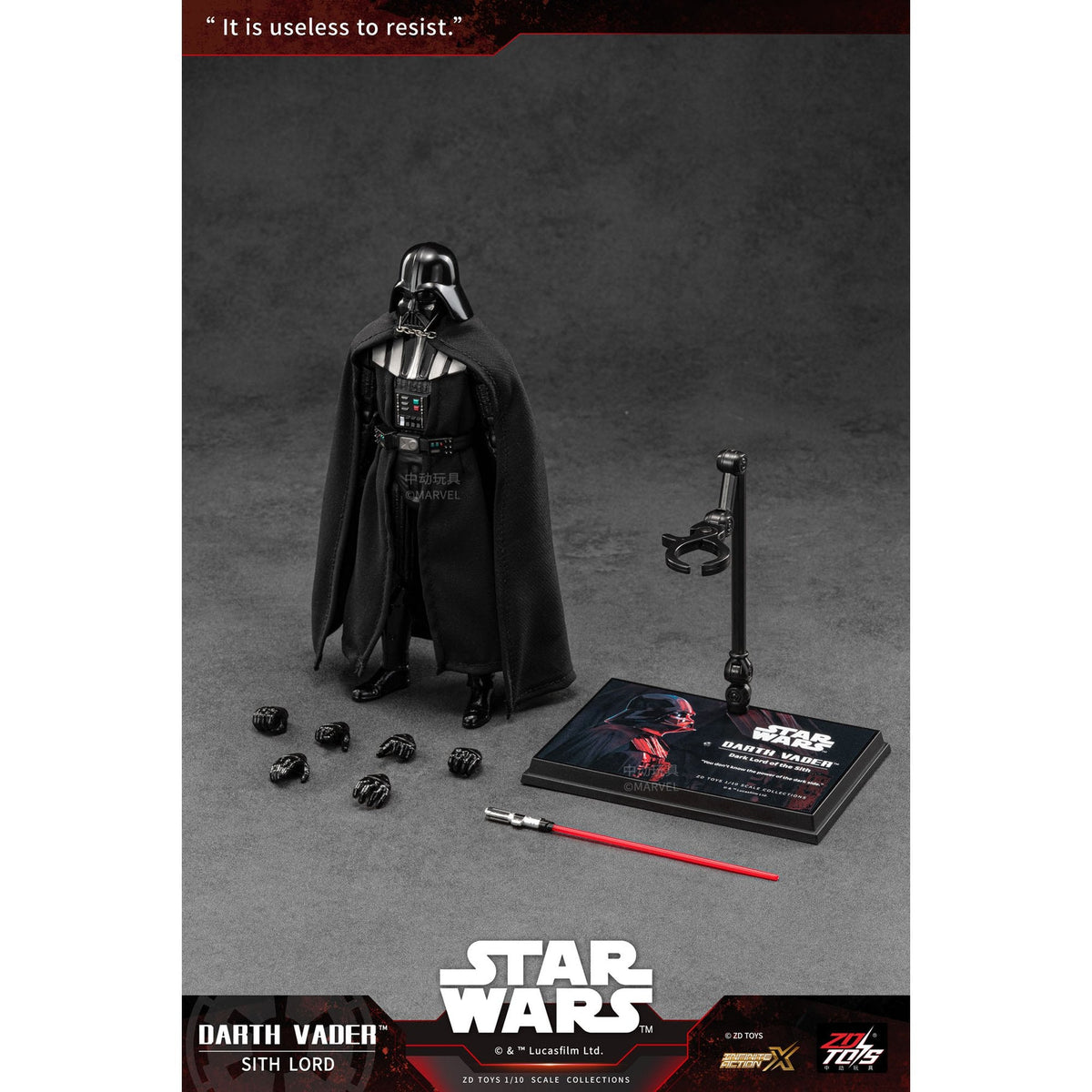 ZD TOYS Infinity Action Xシリーズ 『スター・ウォーズ/マンダロリアン・アンド・グローグー』 ダースベイダー（ジェダイの帰還版）