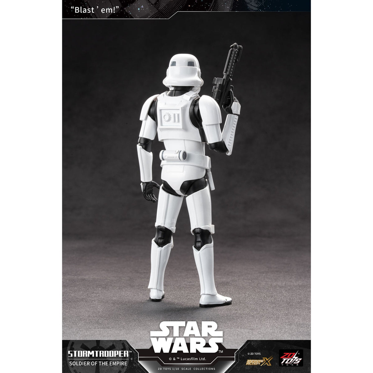 ZD TOYS Infinity Action Xシリーズ 『スター・ウォーズ/マンダロリアン・アンド・グローグー』 ストームトルーパー