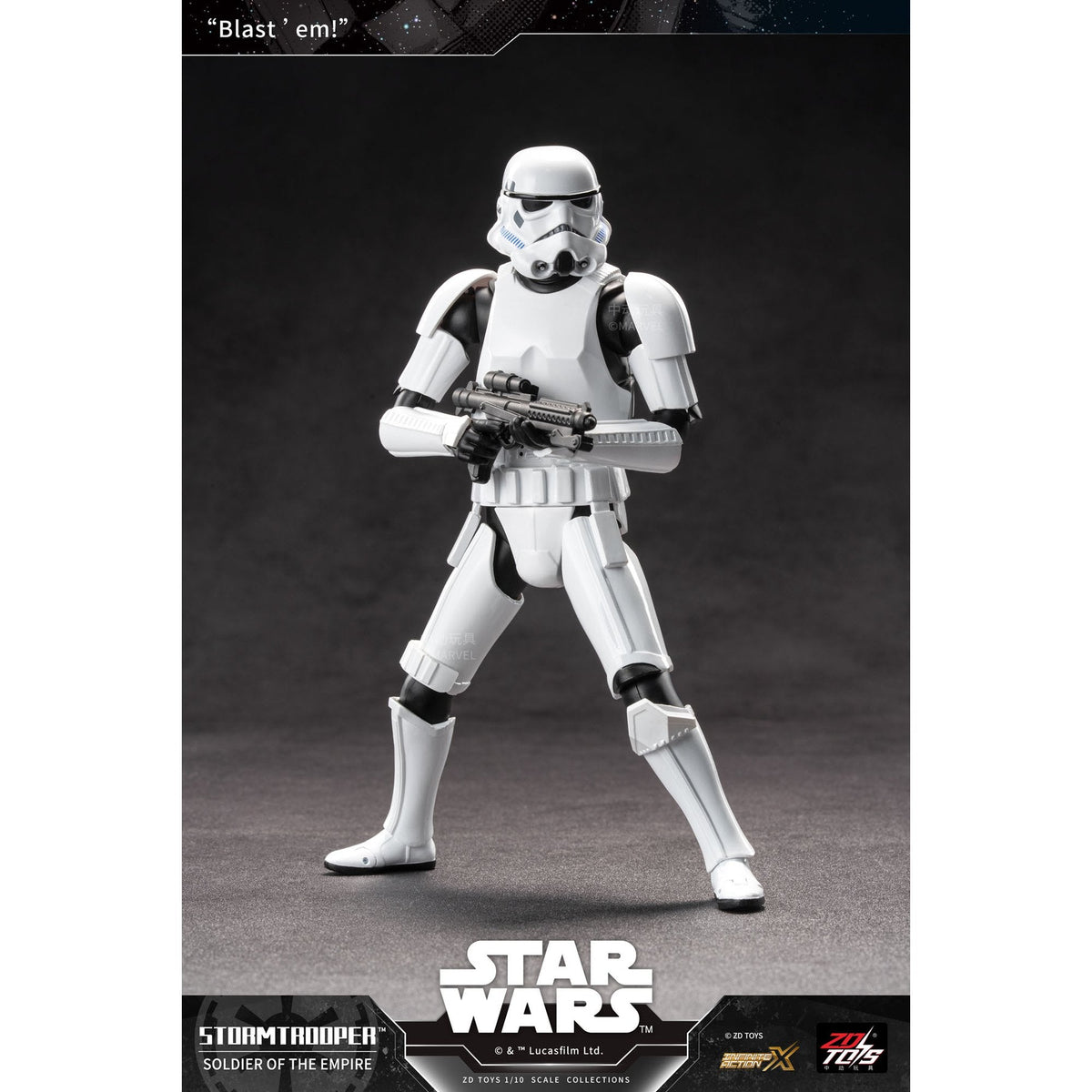 ZD TOYS Infinity Action Xシリーズ 『スター・ウォーズ/マンダロリアン・アンド・グローグー』 ストームトルーパー