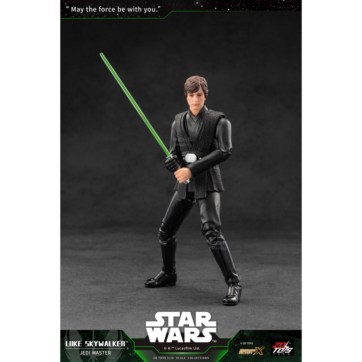 ZD TOYS Infinity Action Xシリーズ 『スター・ウォーズ/マンダロリアン・アンド・グローグー』 ルーク・スカイウォーカー(マンダロリアン版)