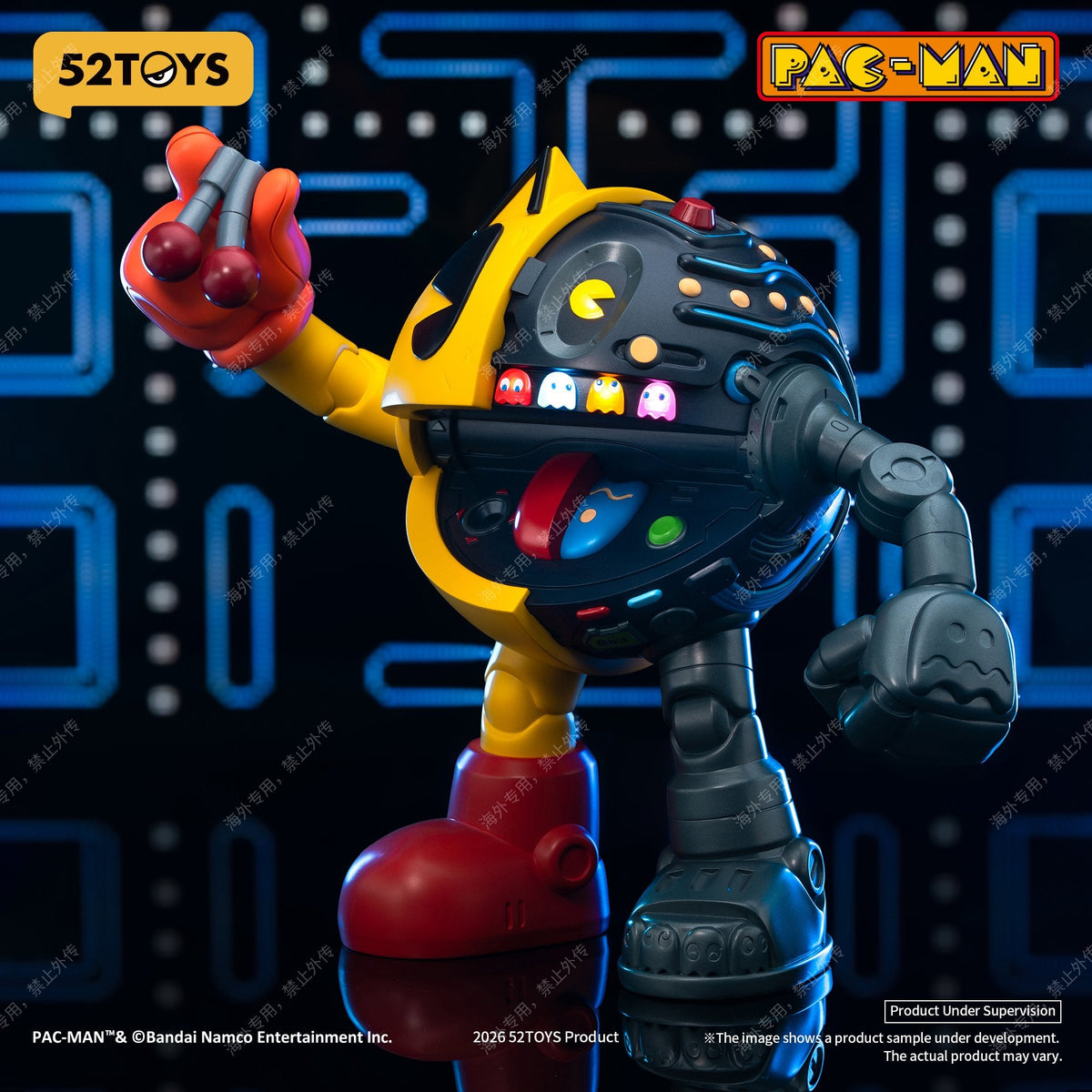 52TOYS 『パックマン』 サイボーグ プレミアム コレクティブルスタチュー