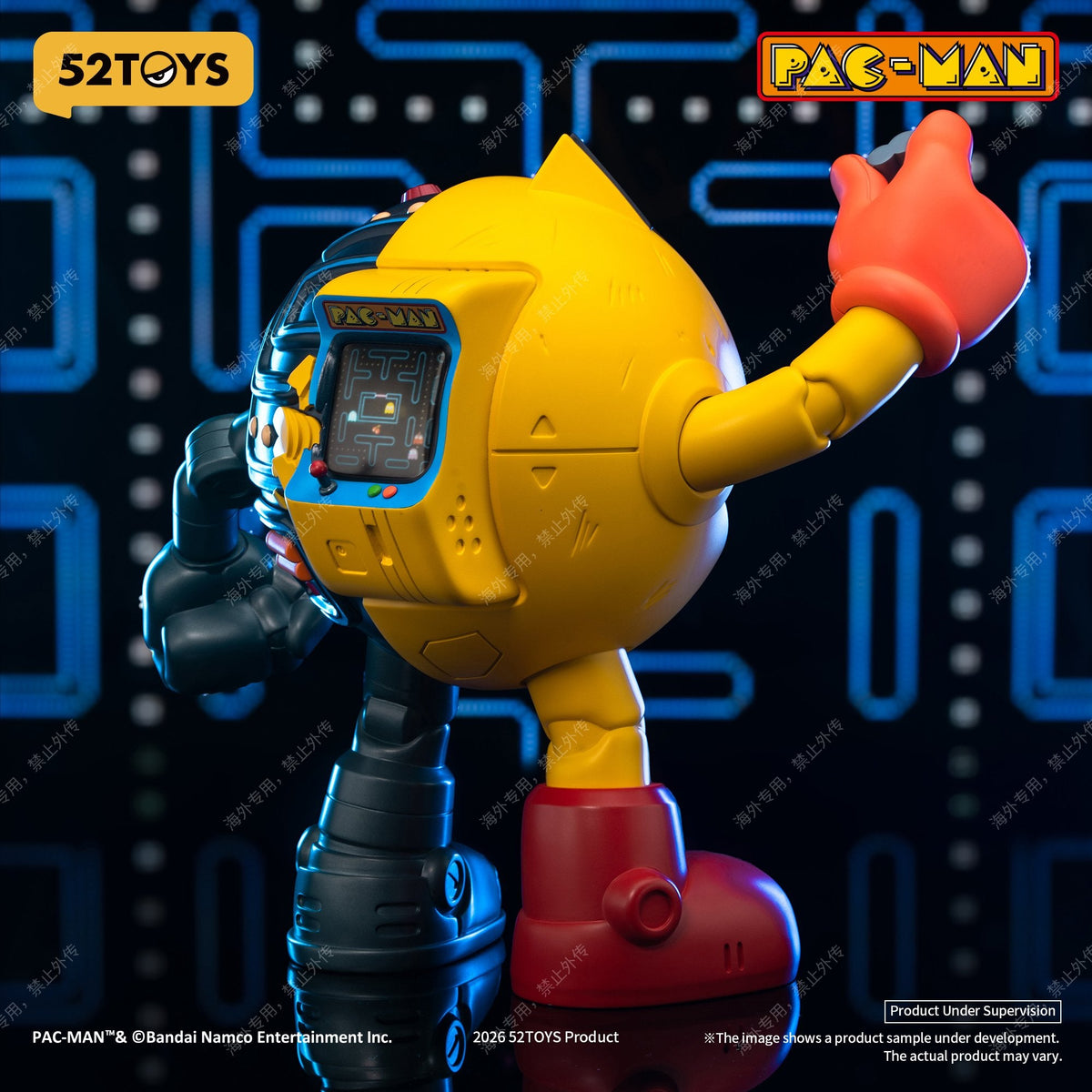 52TOYS 『パックマン』 サイボーグ プレミアム コレクティブルスタチュー