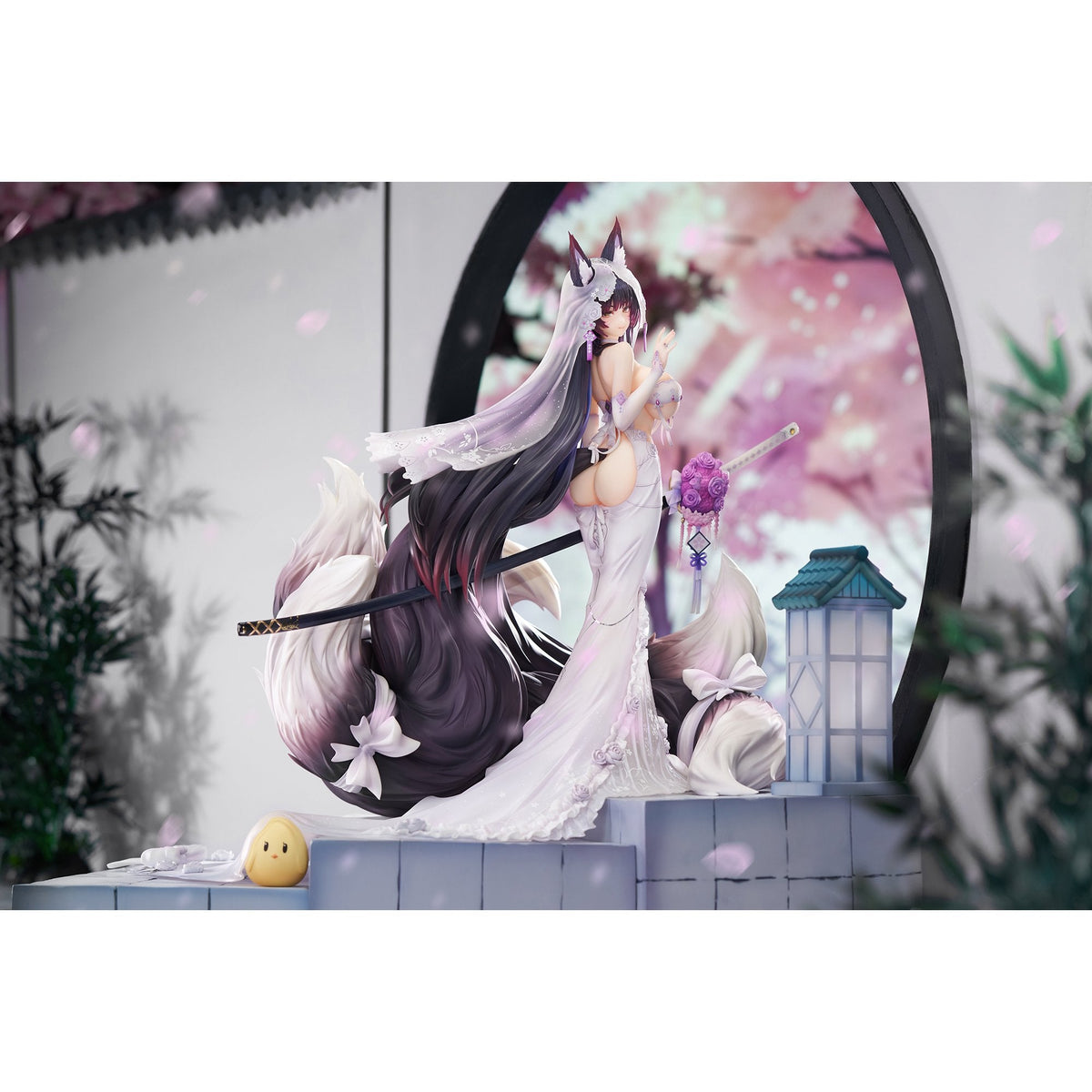 1/7 『アズールレーン』 武蔵 純潔清浄のウィステリアVer.  LEDアクリル展示ケース付きスペシャル版
