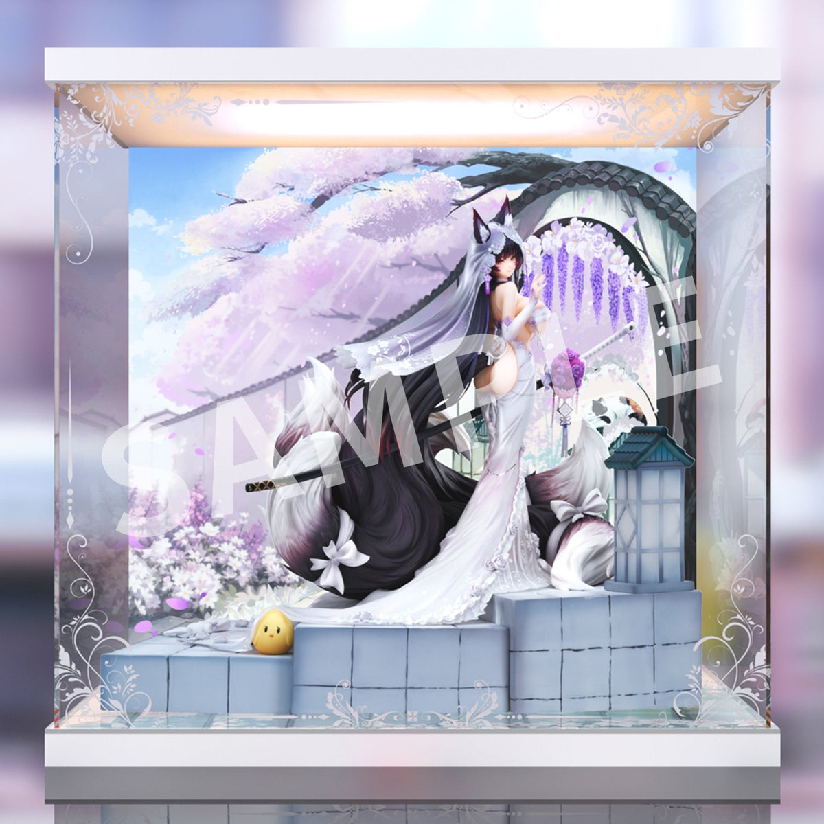 1/7 『アズールレーン』 武蔵 純潔清浄のウィステリアVer.  LEDアクリル展示ケース付きスペシャル版