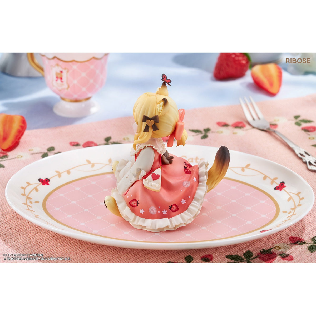 DLCシリーズ『ティータイム キャッツ』「オレンジ キャット」 完成品フィギュア