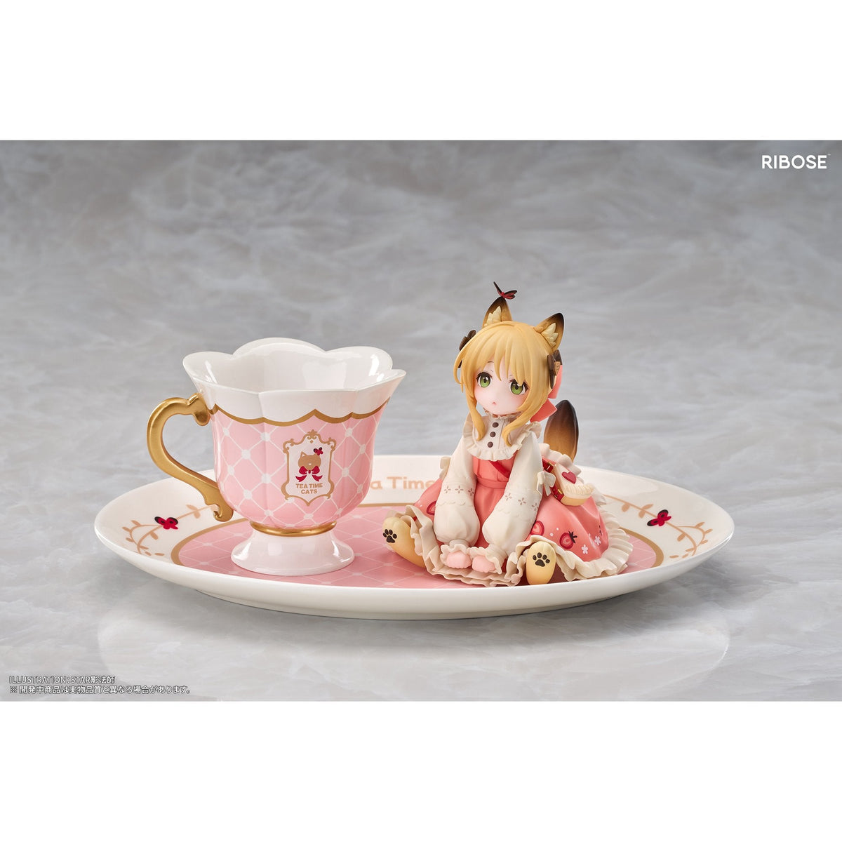 DLCシリーズ『ティータイム キャッツ』「オレンジ キャット」 完成品フィギュア