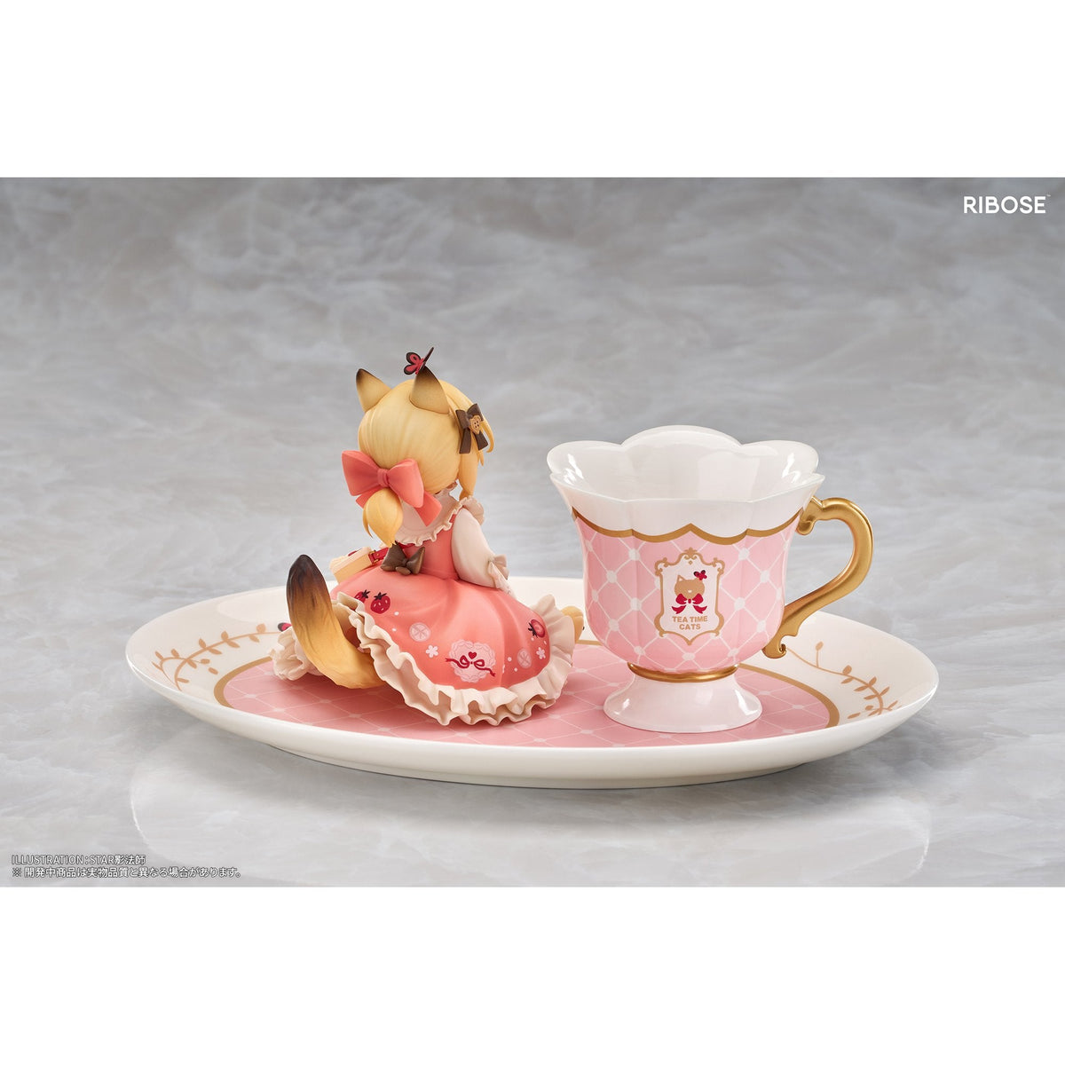 DLCシリーズ『ティータイム キャッツ』「オレンジ キャット」 完成品フィギュア