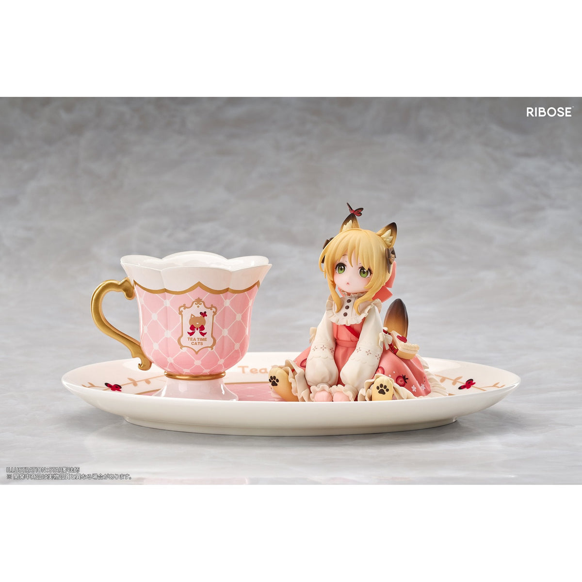 DLCシリーズ『ティータイム キャッツ』「オレンジ キャット」 完成品フィギュア
