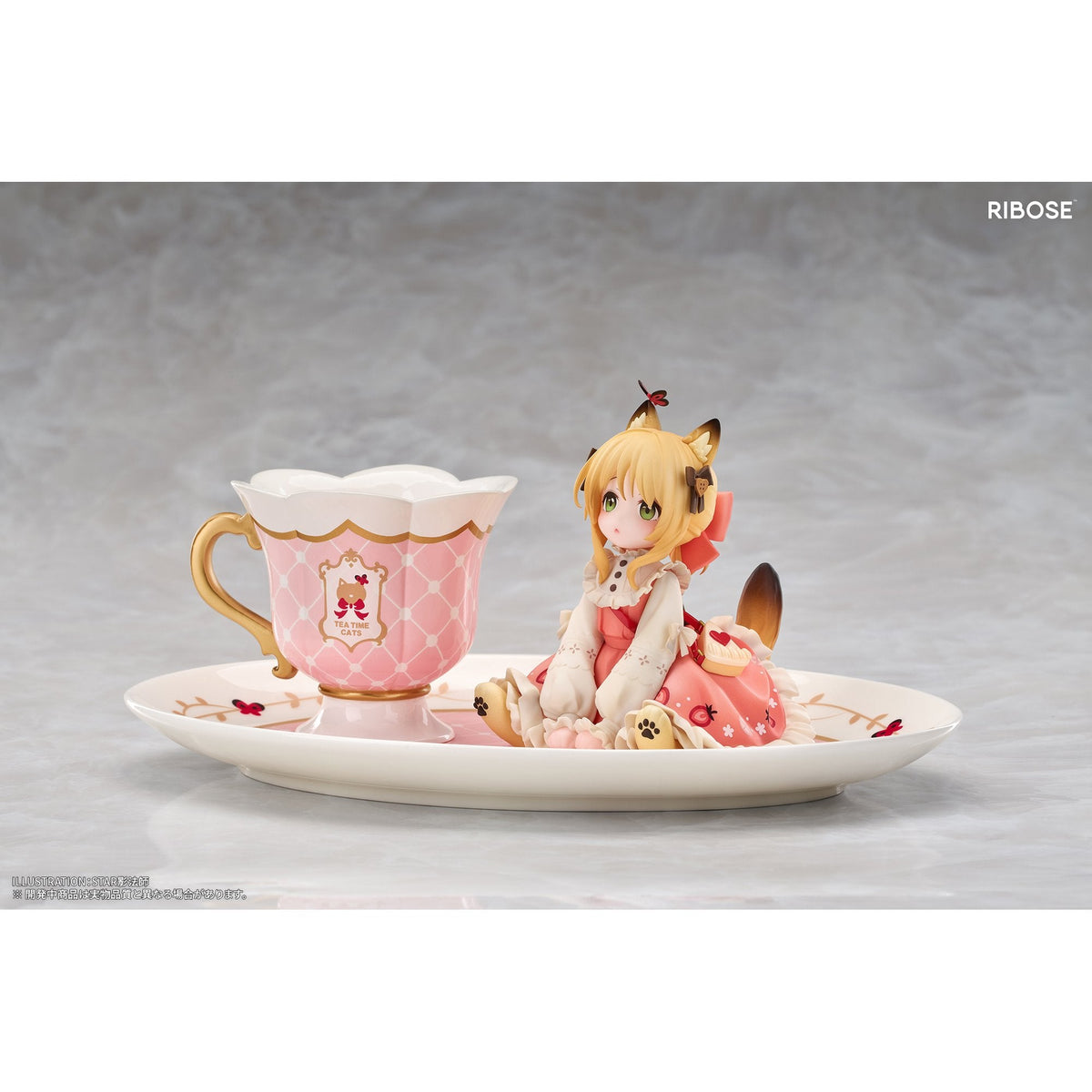 DLCシリーズ『ティータイム キャッツ』「オレンジ キャット」 完成品フィギュア