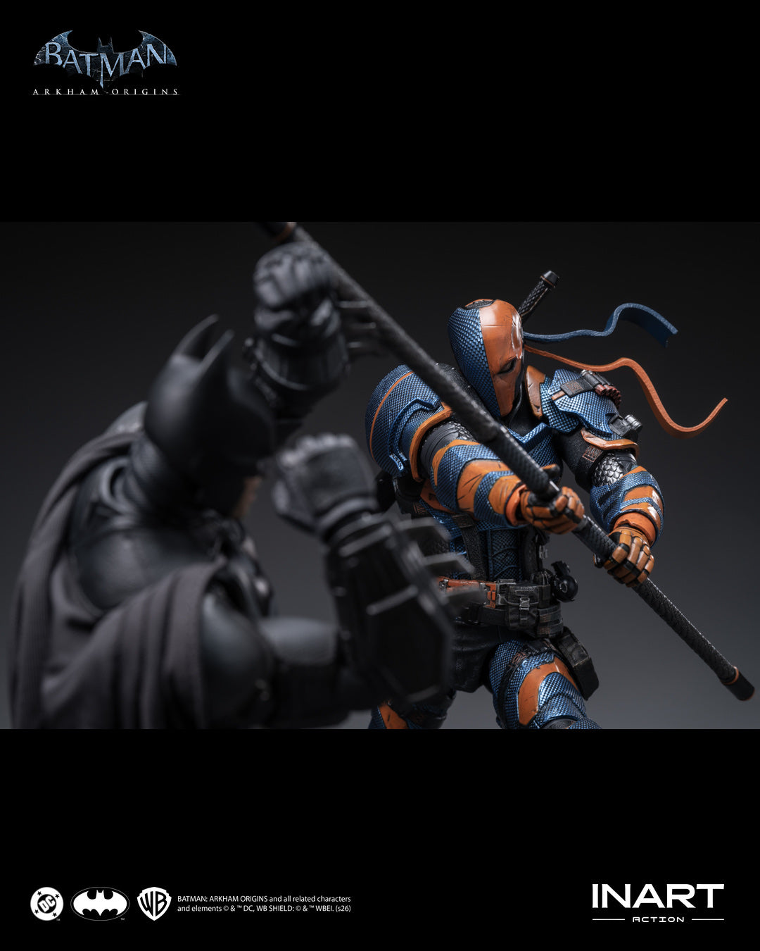 INART Action 『バットマン：アーカム・ビギンズ』 デスストローク アクションフィギュア