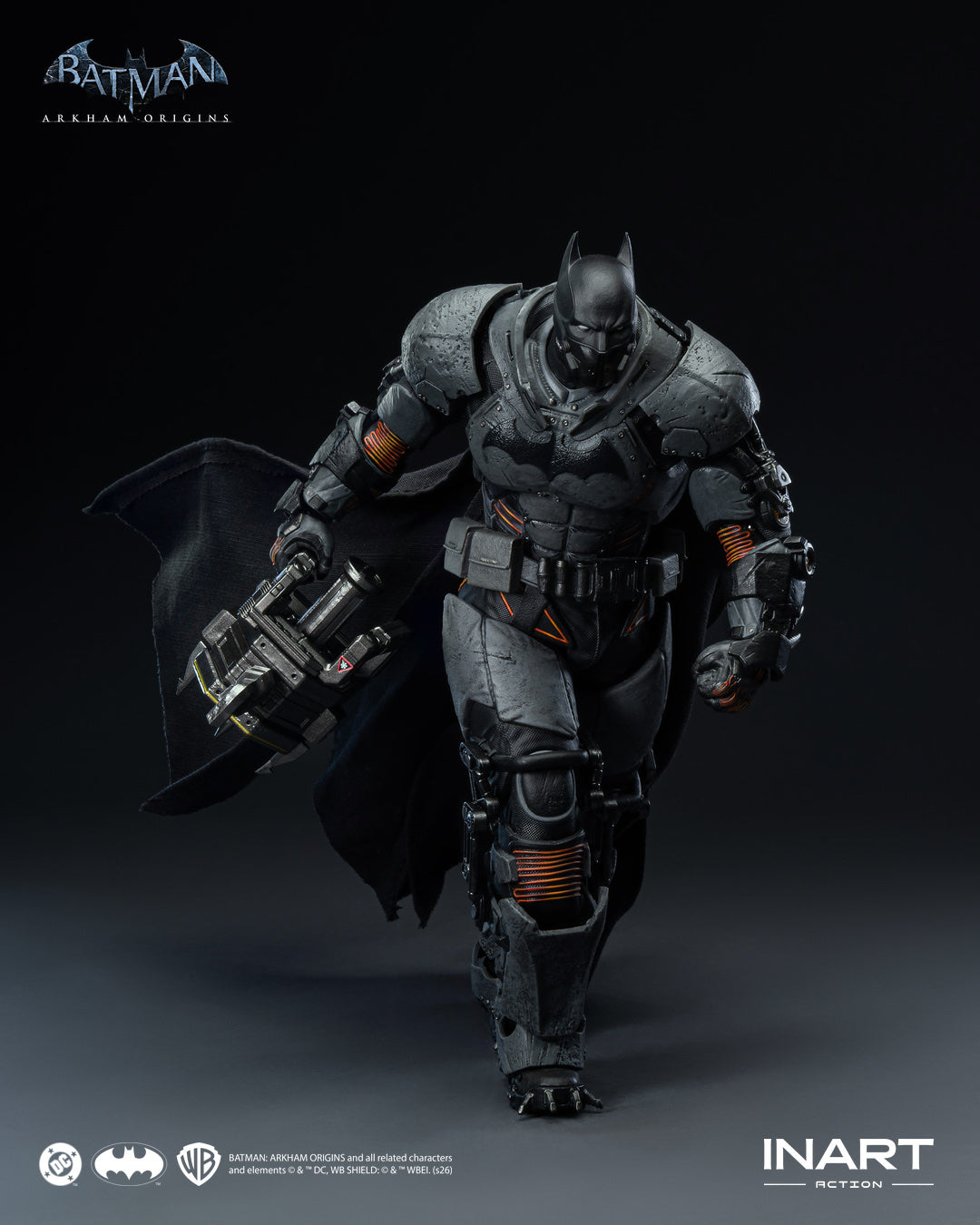 INART Action 『バットマン：アーカム・ビギンズ』 バットマン（XEスーツ） アクションフィギュア