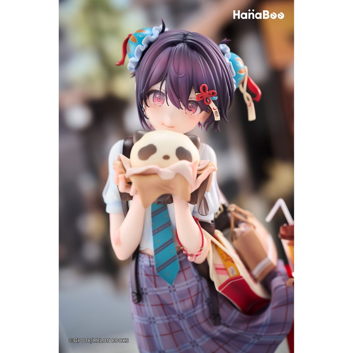 パンダ肉まんちゃん Illustrated by 荻pote 1/6 完成品フィギュア