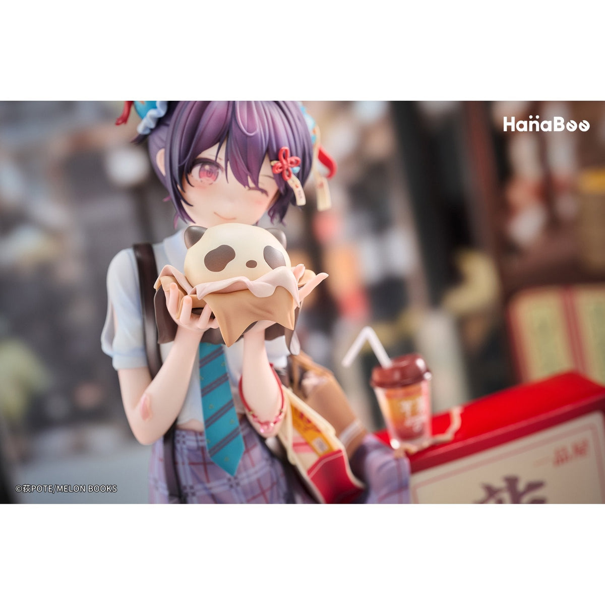 パンダ肉まんちゃん Illustrated by 荻pote 1/6 完成品フィギュア