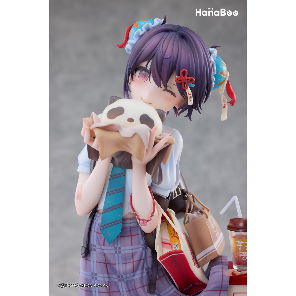 パンダ肉まんちゃん Illustrated by 荻pote 1/6 完成品フィギュア 豪華版