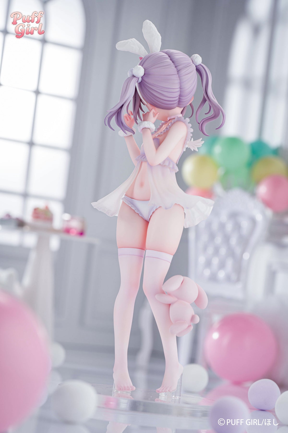 PUFFGIRL 白うさぎの天使 1/6スケール塗装済完成品フィギュア 通常版
