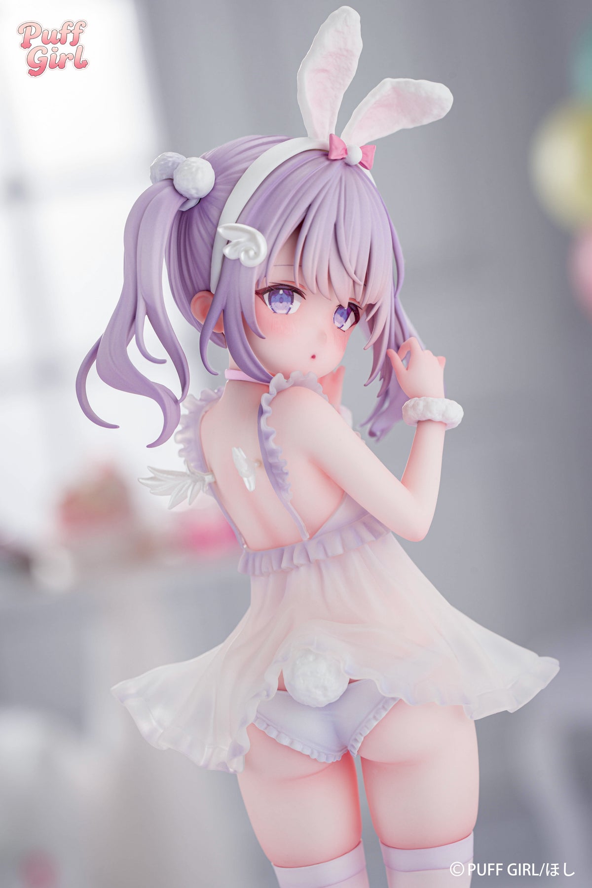 PUFFGIRL 白うさぎの天使 1/6スケール塗装済完成品フィギュア 通常版