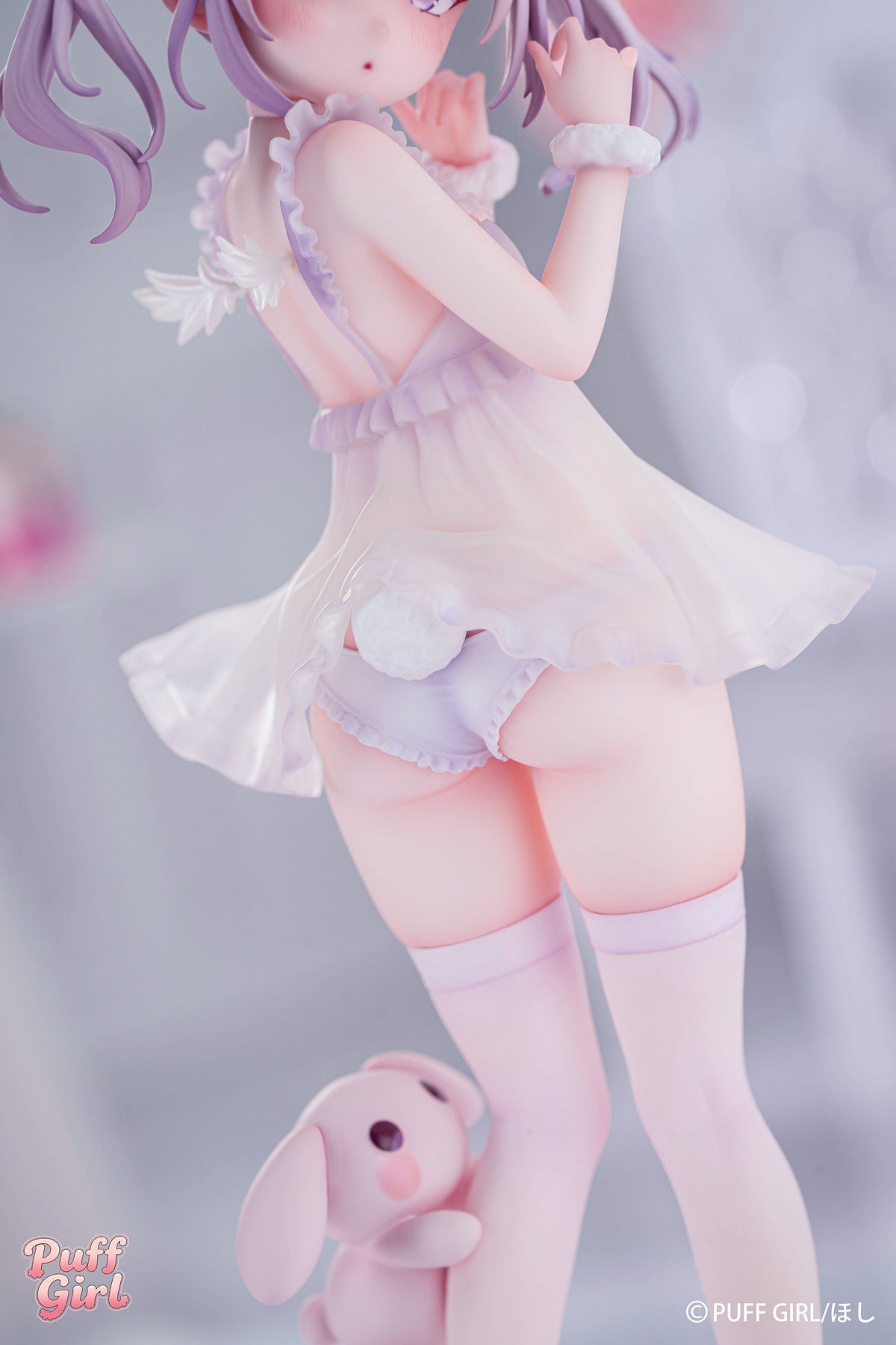 PUFFGIRL 白うさぎの天使 1/6スケール塗装済完成品フィギュア 通常版