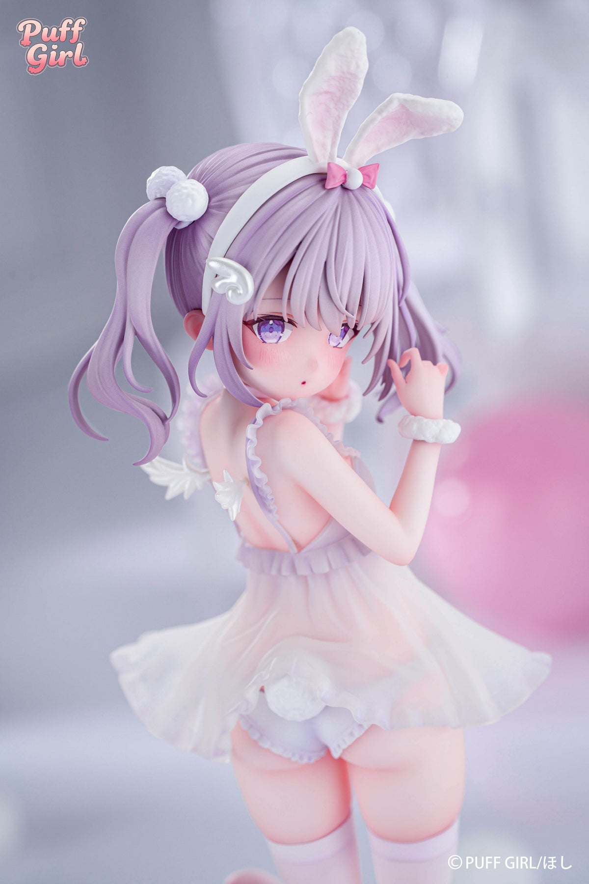 PUFFGIRL 白うさぎの天使 1/6スケール塗装済完成品フィギュア 豪華版