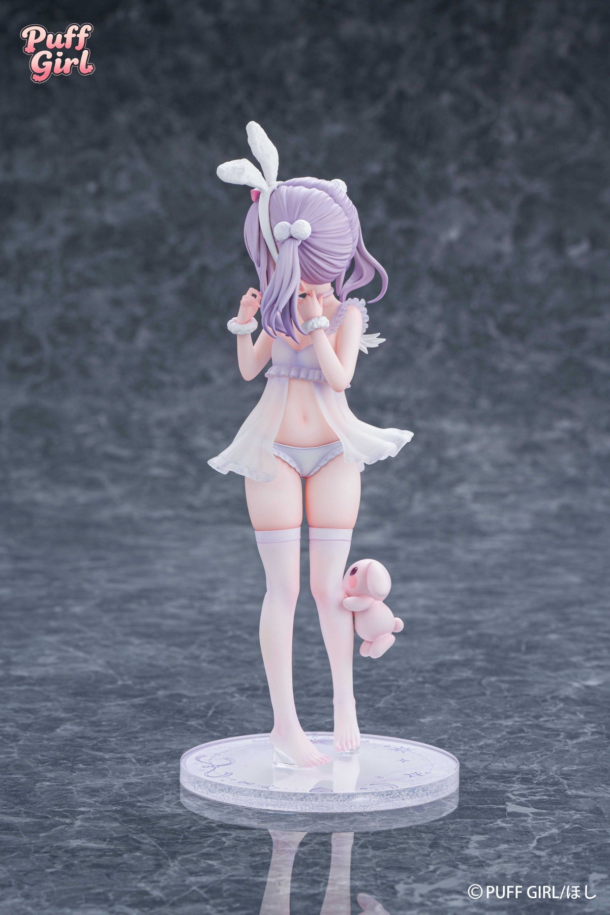 PUFFGIRL 白うさぎの天使 1/6スケール塗装済完成品フィギュア 豪華版