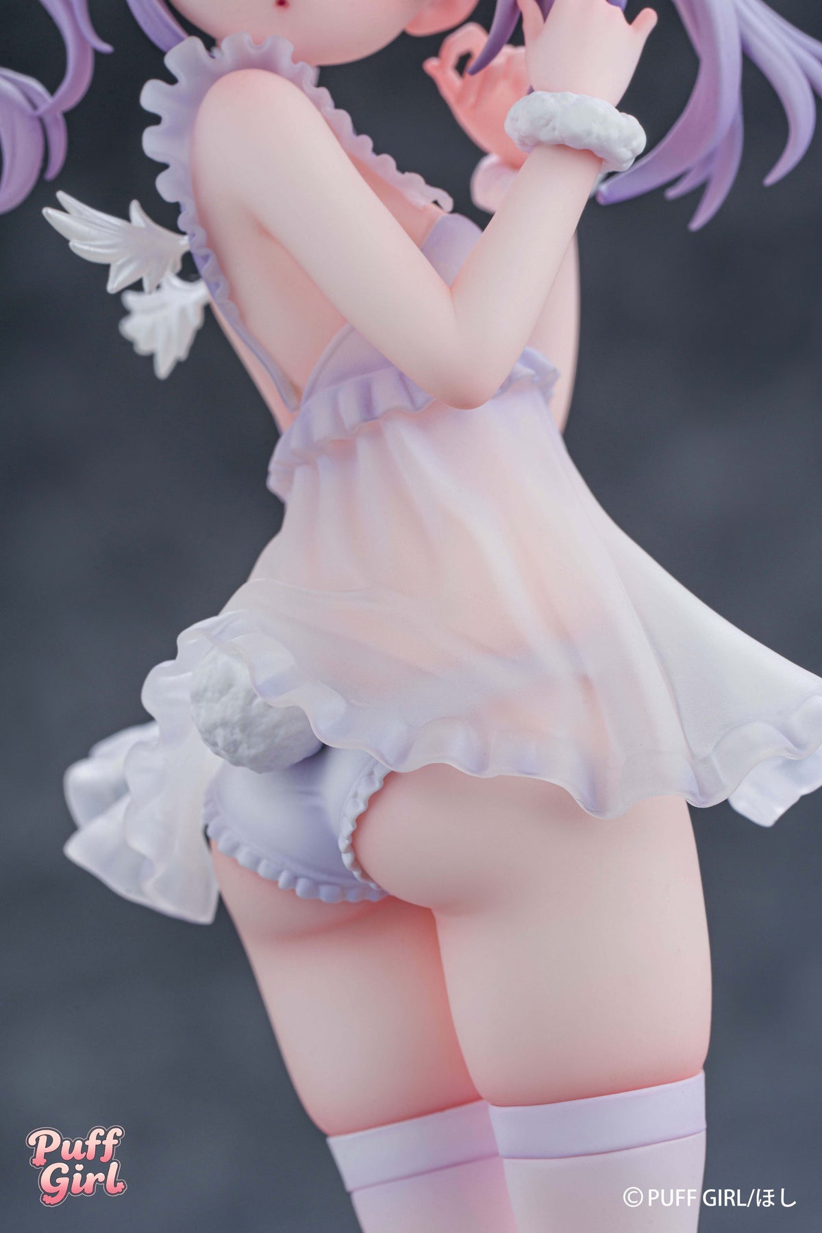 PUFFGIRL 白うさぎの天使 1/6スケール塗装済完成品フィギュア 豪華版