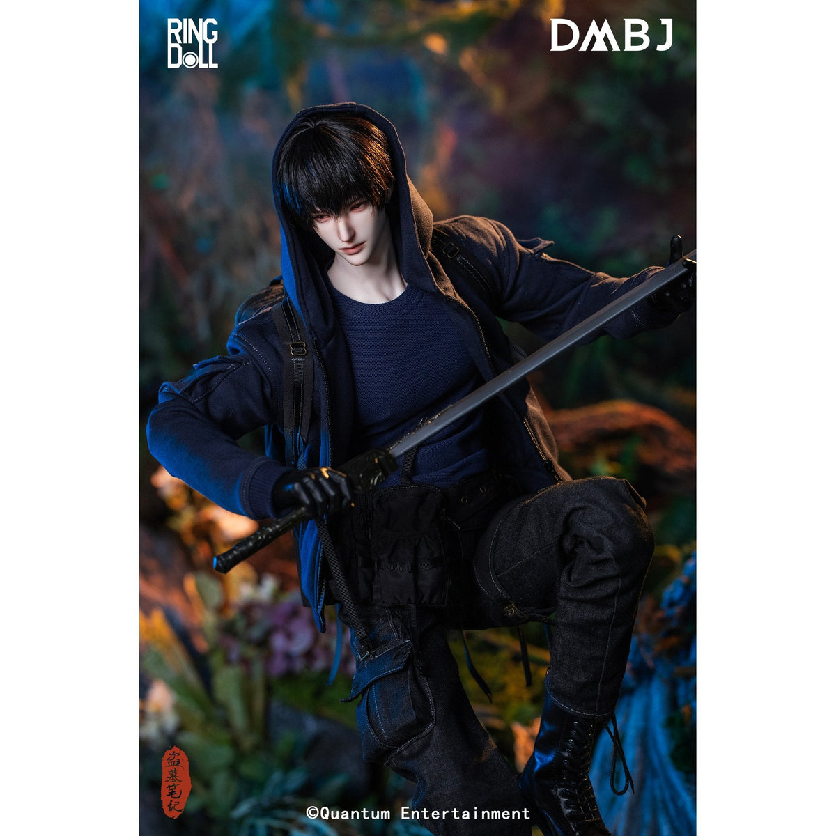 Ringdoll 1/3 『盜墓筆記』(とうぼひっき) 張起霊(ちょうきれい) 76cmボールジョイントドール(BJD)