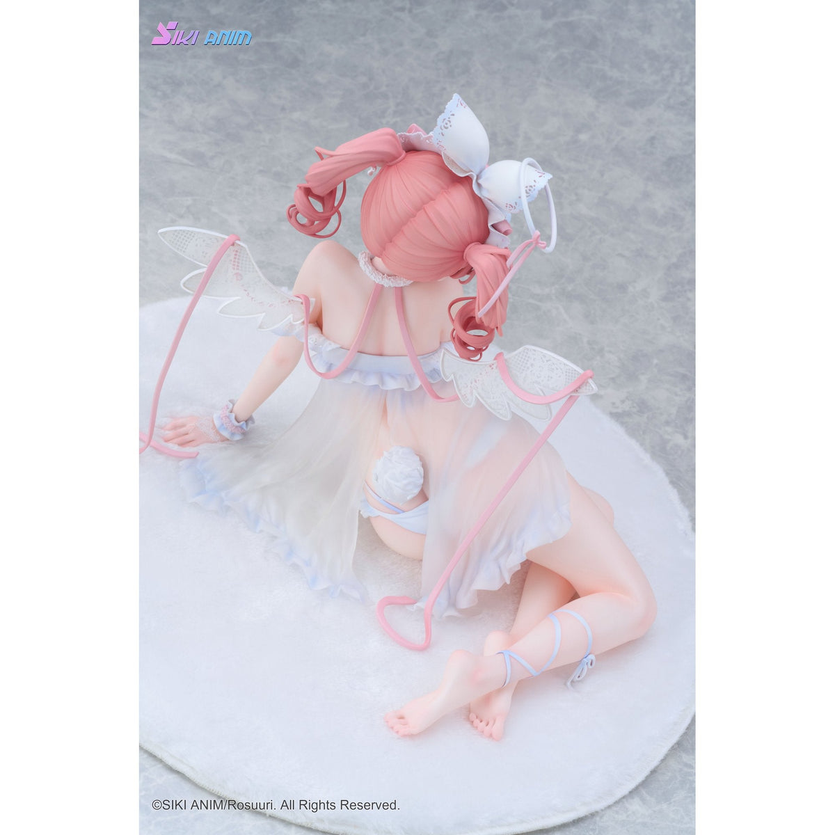 白うさぎRosu 天使ver. Illustrated by Rosuuri 1/4 完成品フィギュア