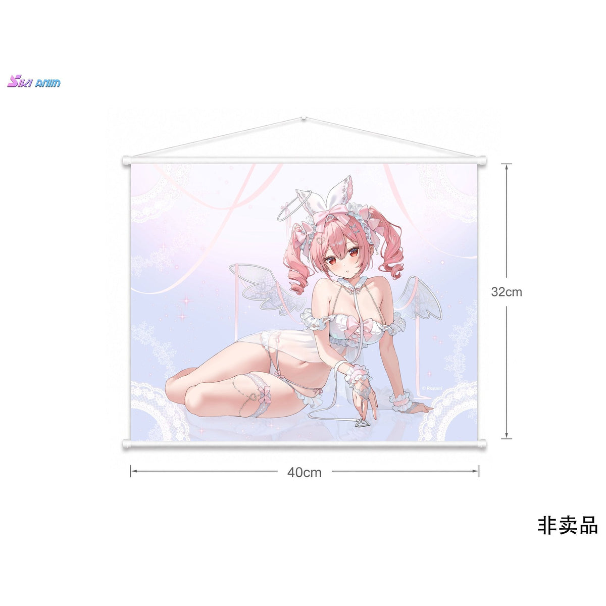 白うさぎRosu 天使ver. Illustrated by Rosuuri 1/4 完成品フィギュア 特典版
