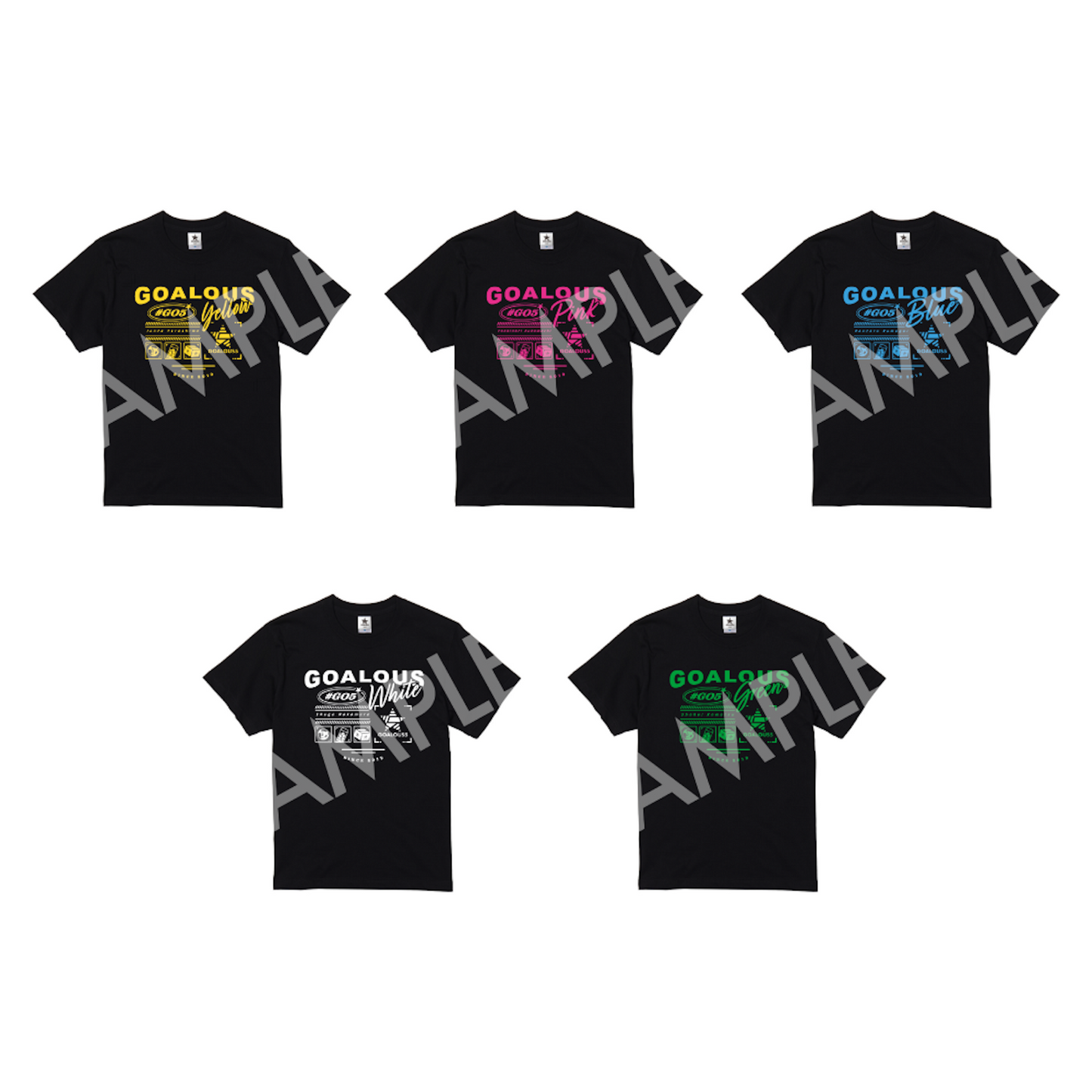 GOALOUS5 GOALOUS5メンバーTシャツ Vol.02