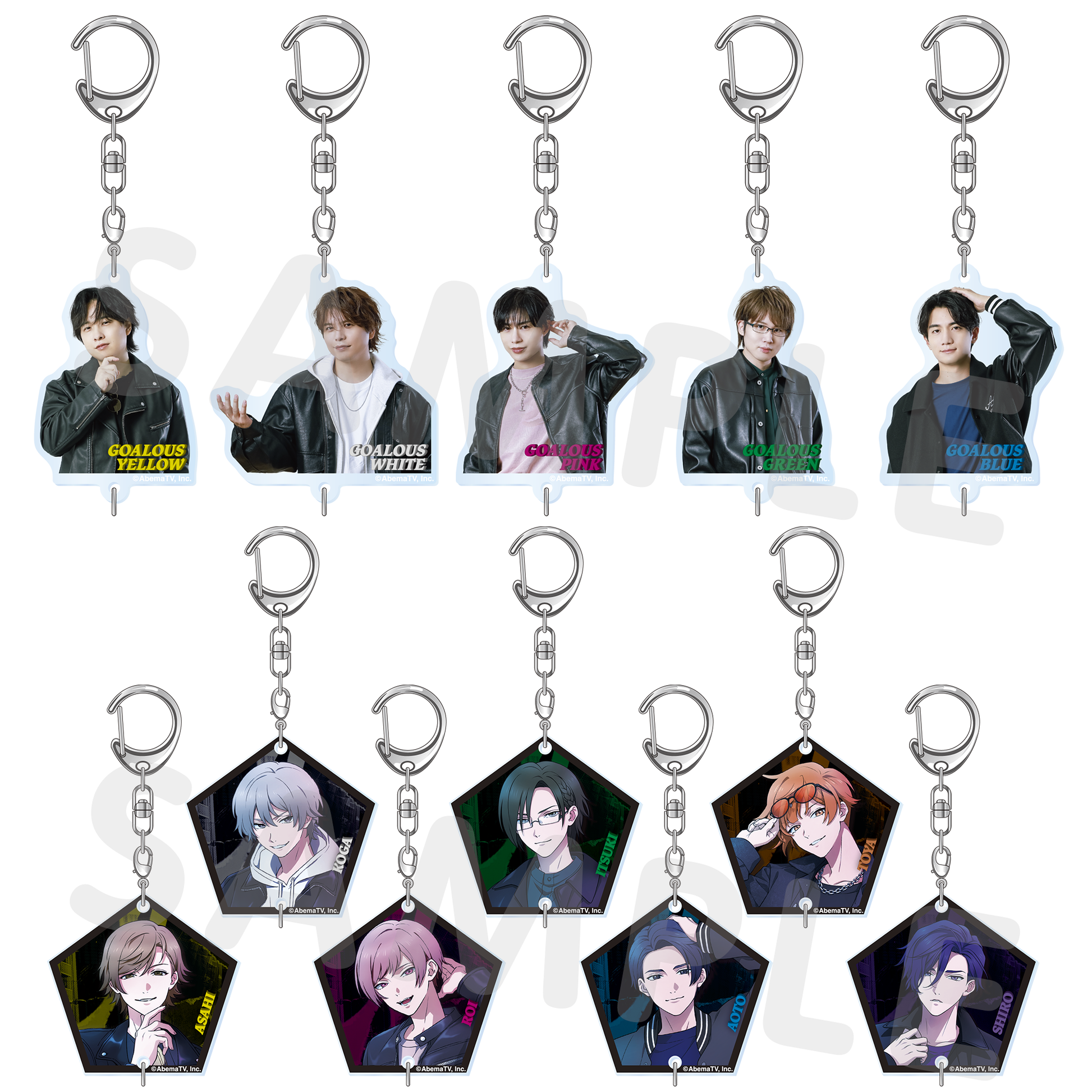 GOALOUS5 ゴーラスアクリルキーホルダー ミショパ2025Ver. ※ブラインド