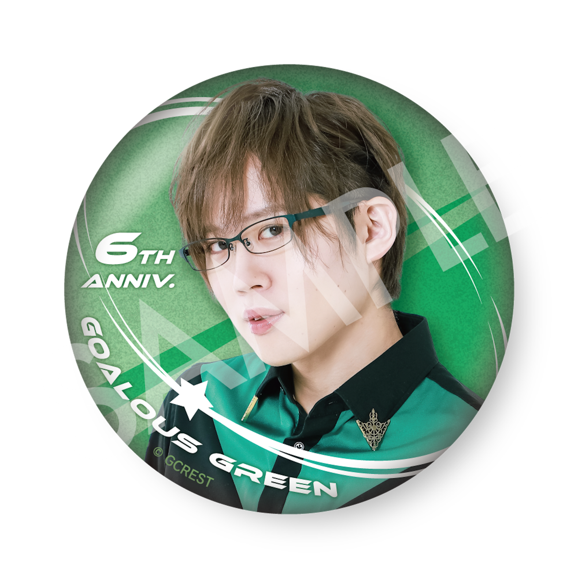 GOALOUS5 グリッター缶バッジ 6周年Ver.（ブラインド） \u2013 Cyber Goods