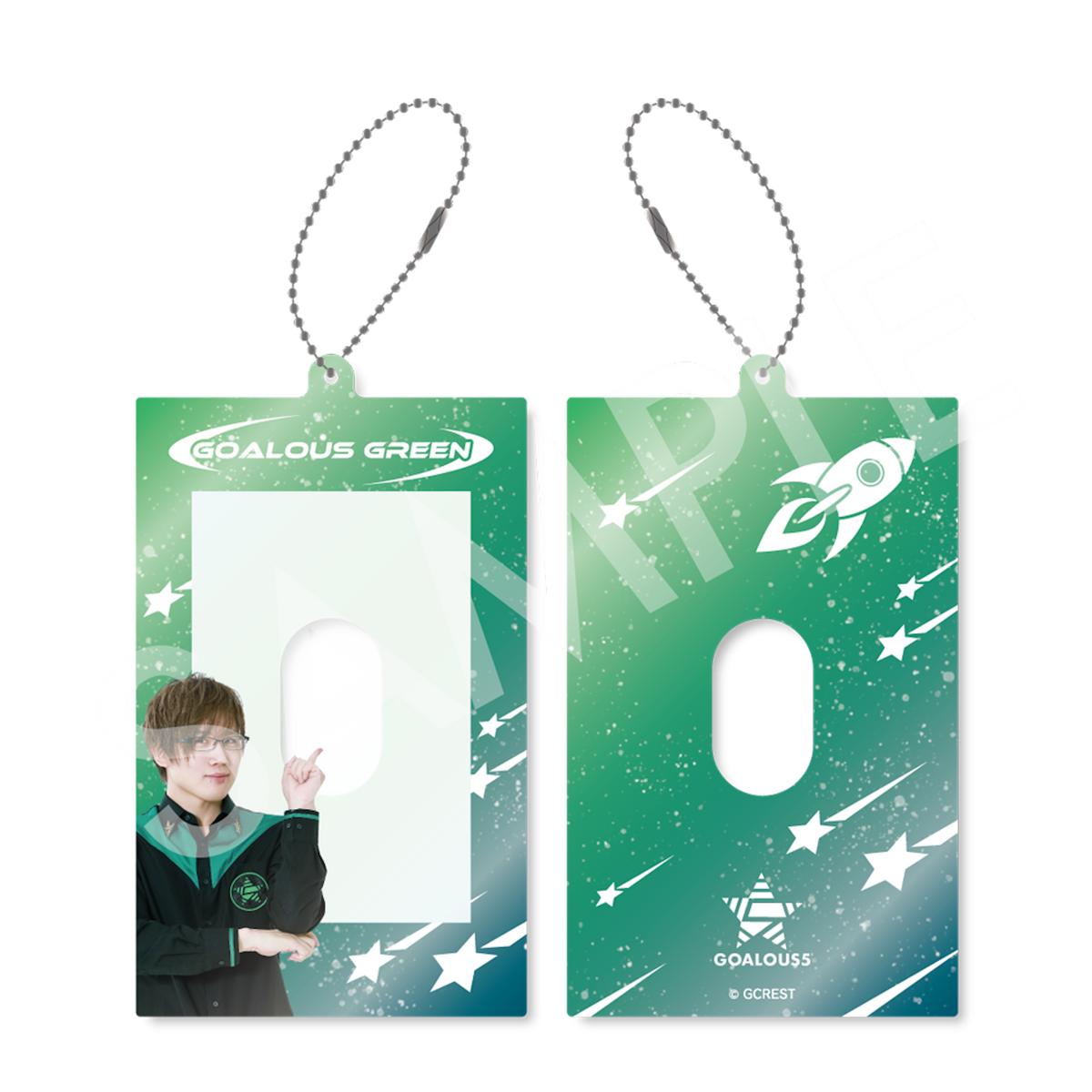 GOALOUS5 カードケースキーホルダー 6周年Ver. – Cyber Goods Store
