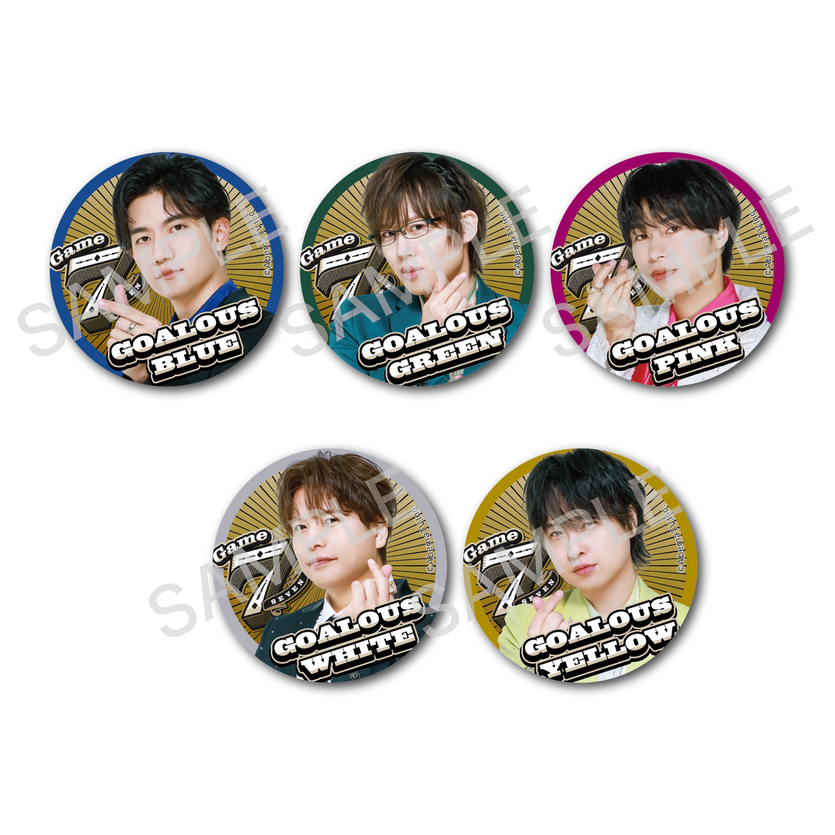 GOALOUS5 缶バッジ 『Game7』Ver. – Cyber Goods Store GOALOUS5 缶バッジ 『Game7』Ver. – Cyber Goods Store