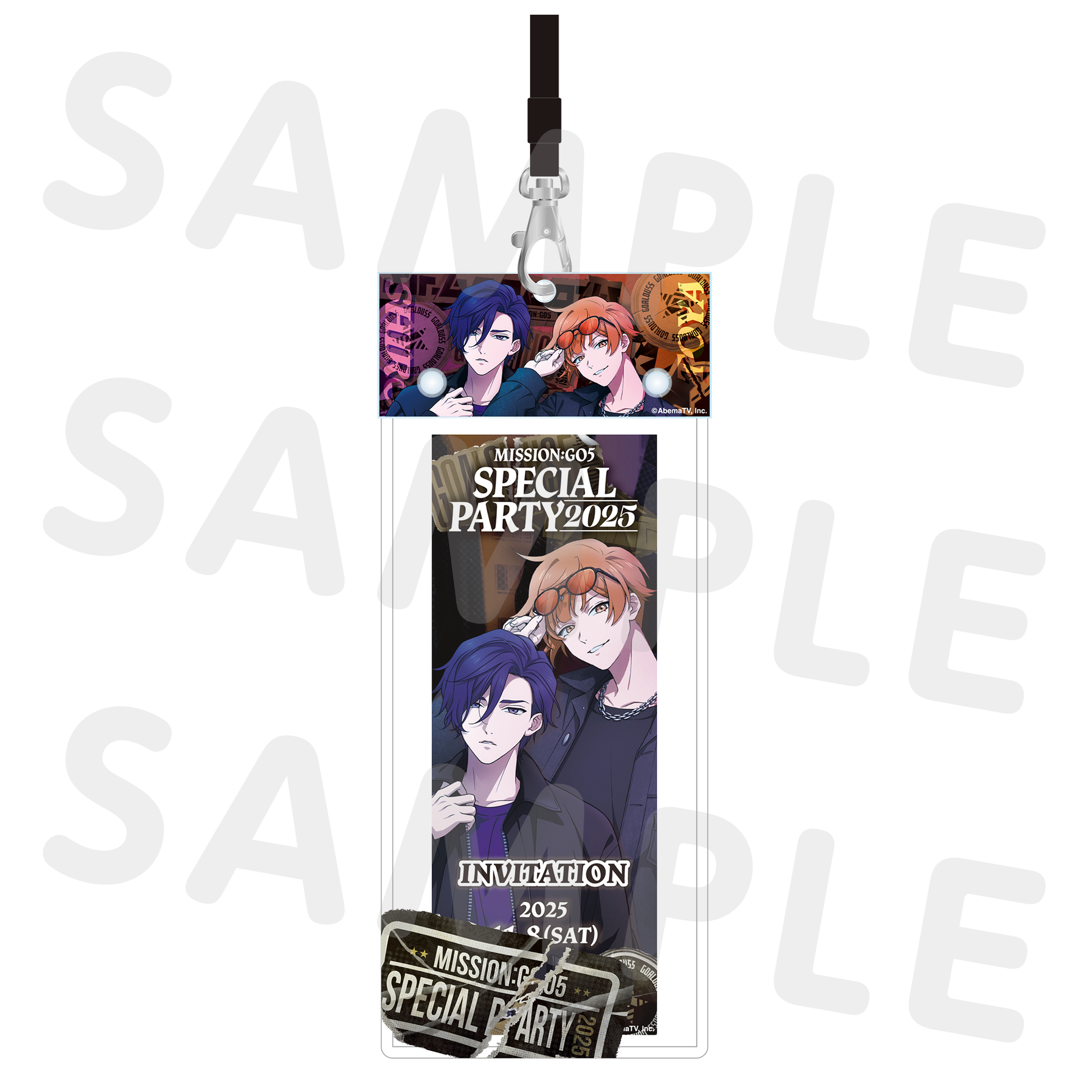 GOALOUS5 「MISSION：GO5 SPECIAL PARTY 2025」チケットホルダーセット