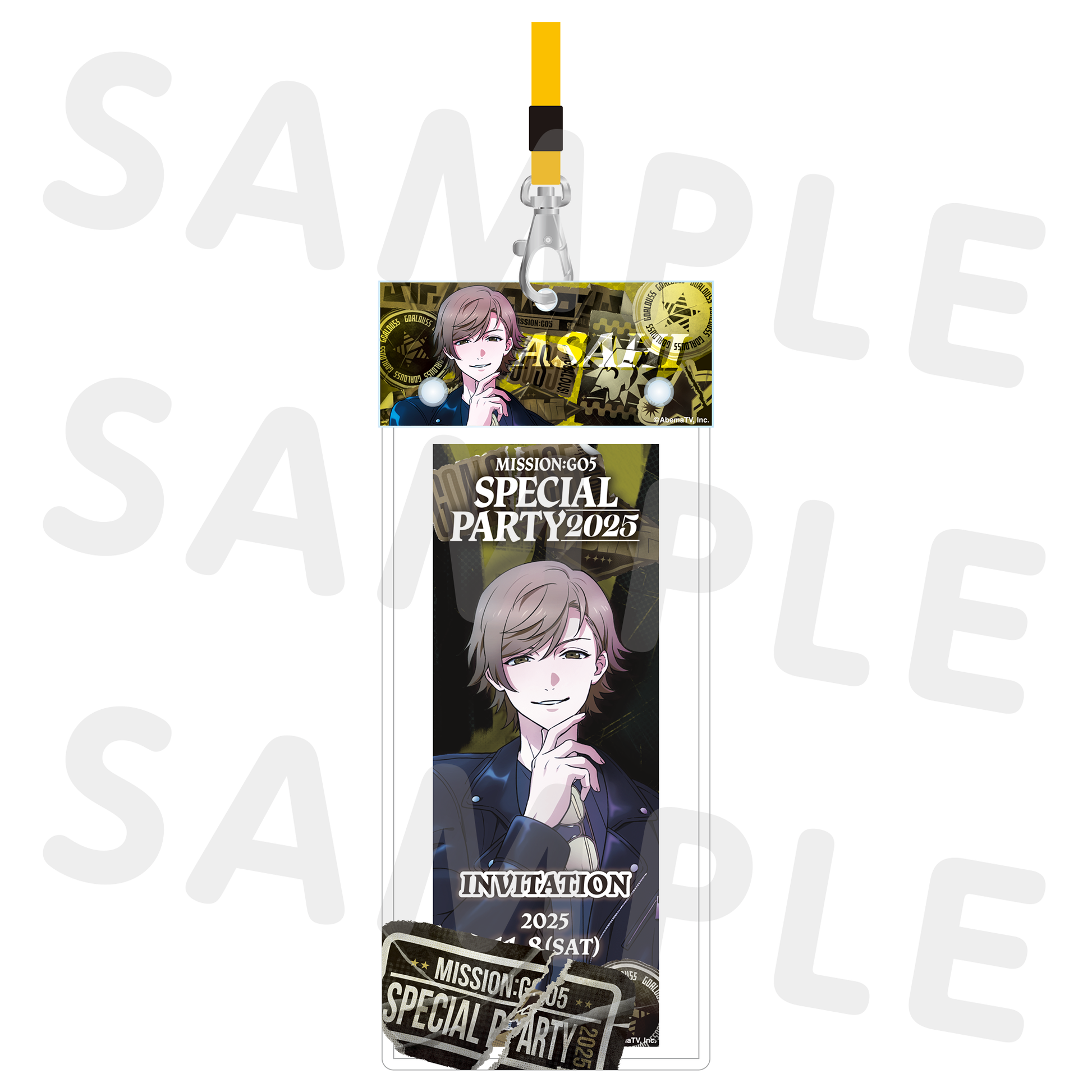 GOALOUS5 「MISSION：GO5 SPECIAL PARTY 2025」チケットホルダーセット