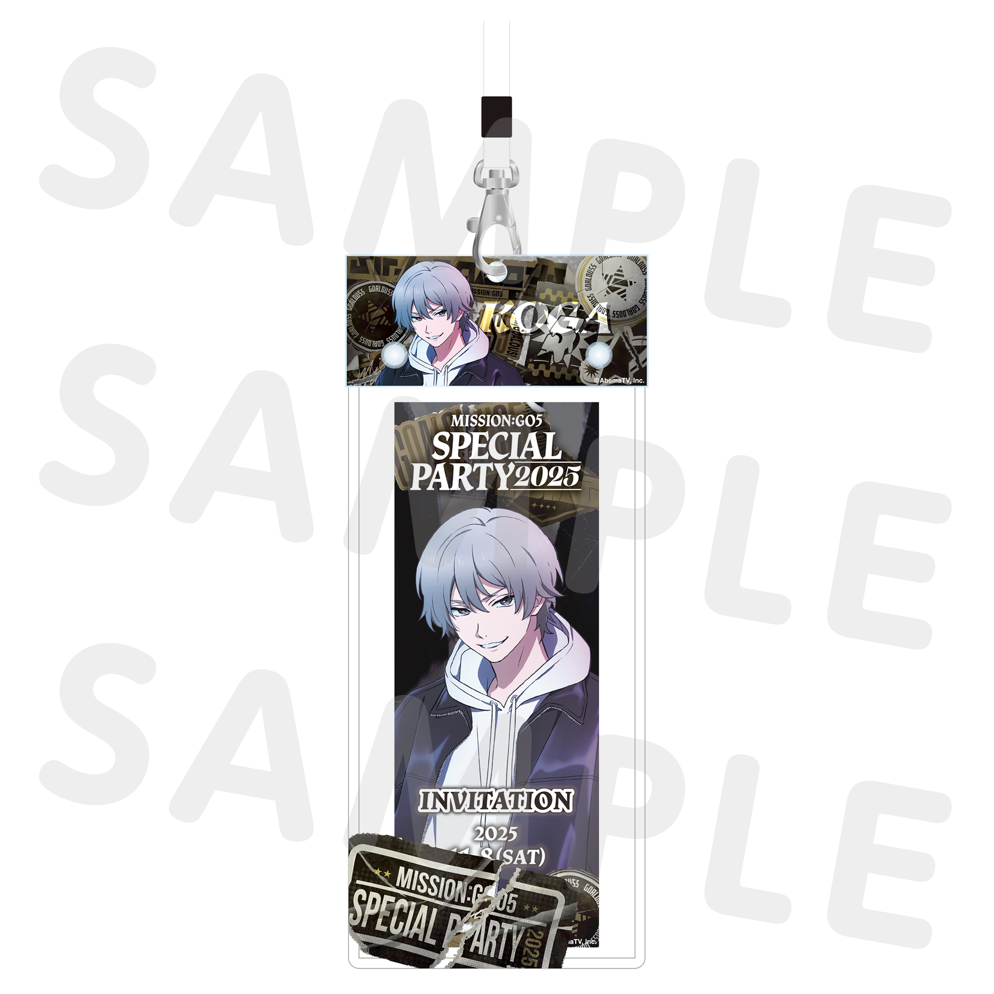 GOALOUS5 「MISSION：GO5 SPECIAL PARTY 2025」チケットホルダーセット