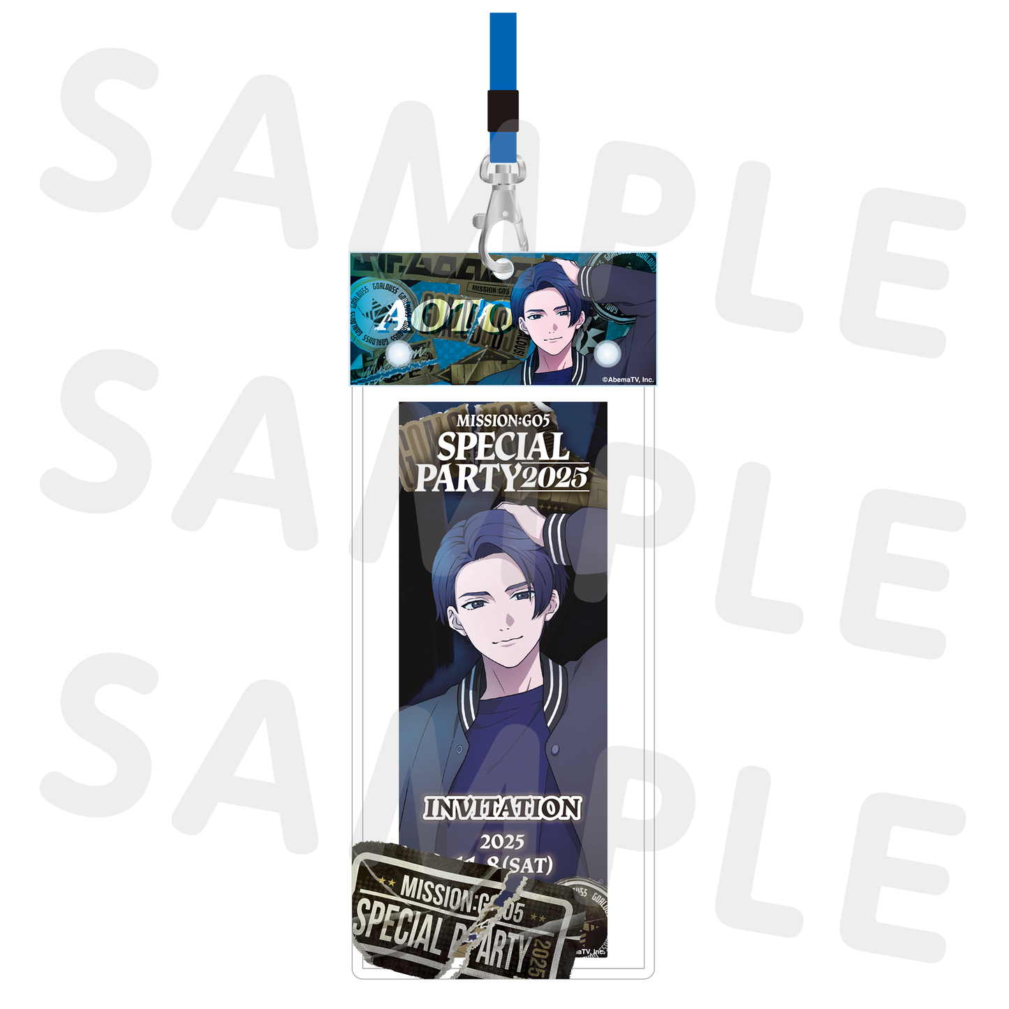 GOALOUS5 「MISSION：GO5 SPECIAL PARTY 2025」チケットホルダーセット