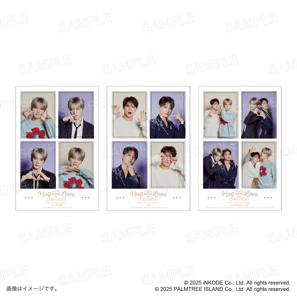 【JX 2026 JAPAN FANMEETING 'Hug & Love'】 ランダム4コマステッカー