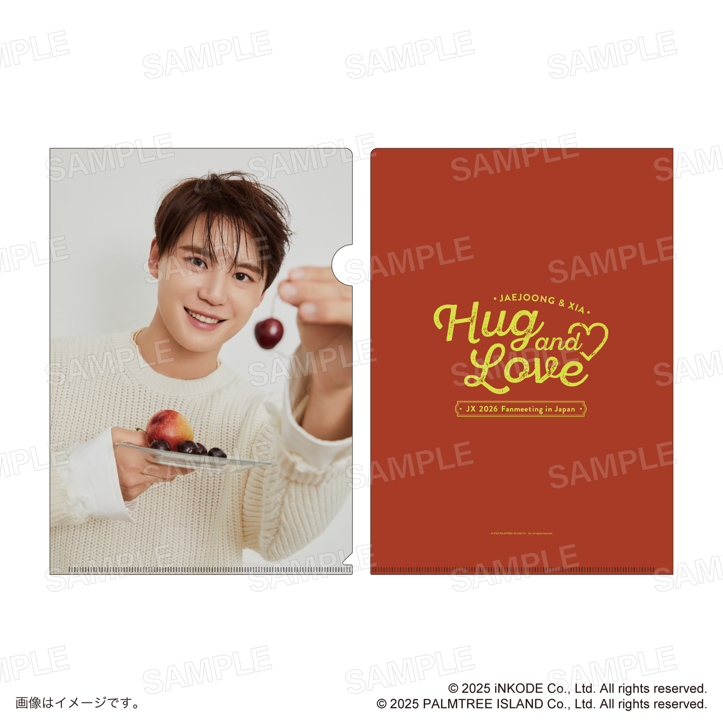 【JX 2026 JAPAN FANMEETING 'Hug & Love'】 A4クリアファイルセット