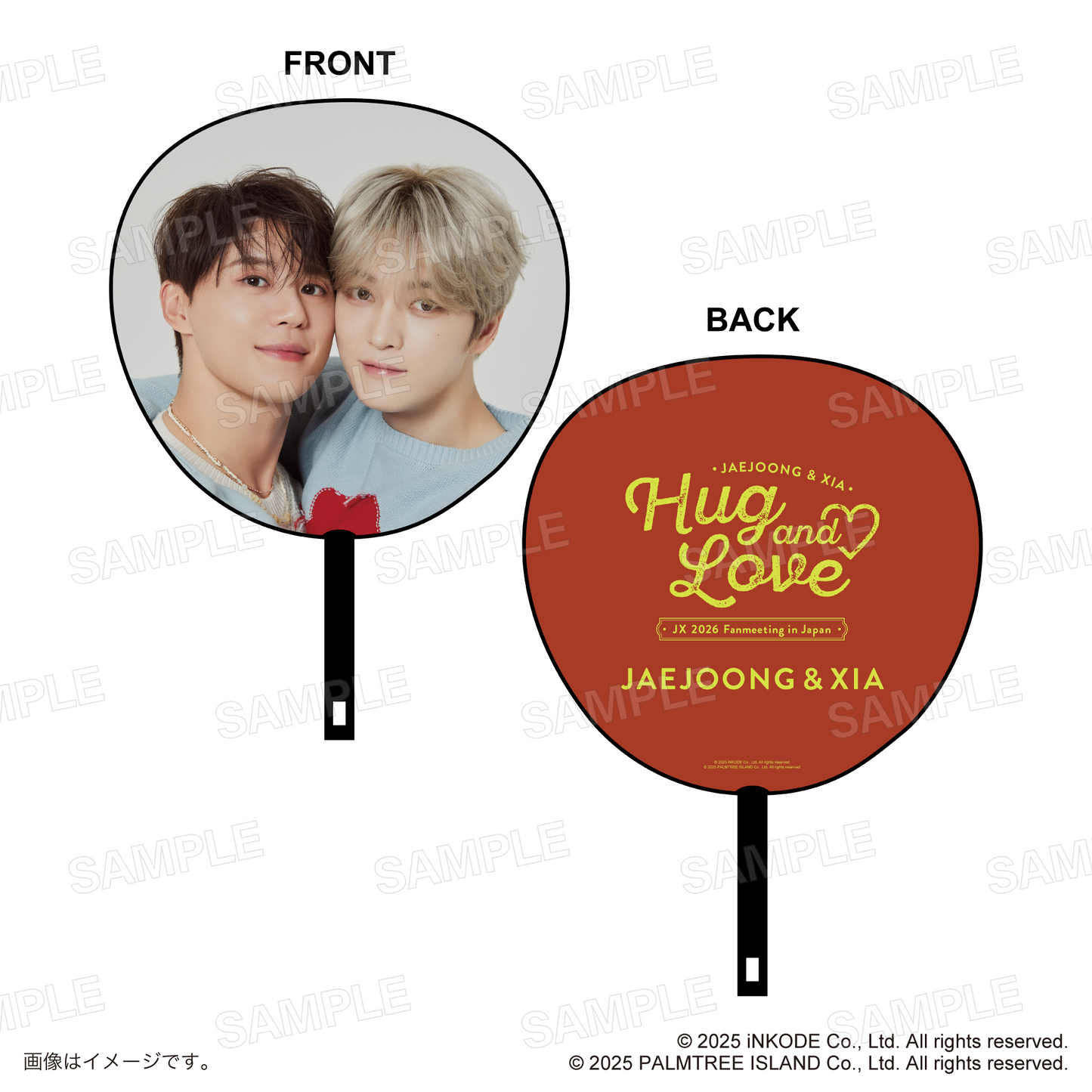 【JX 2026 JAPAN FANMEETING 'Hug & Love'】 ジャンボうちわ