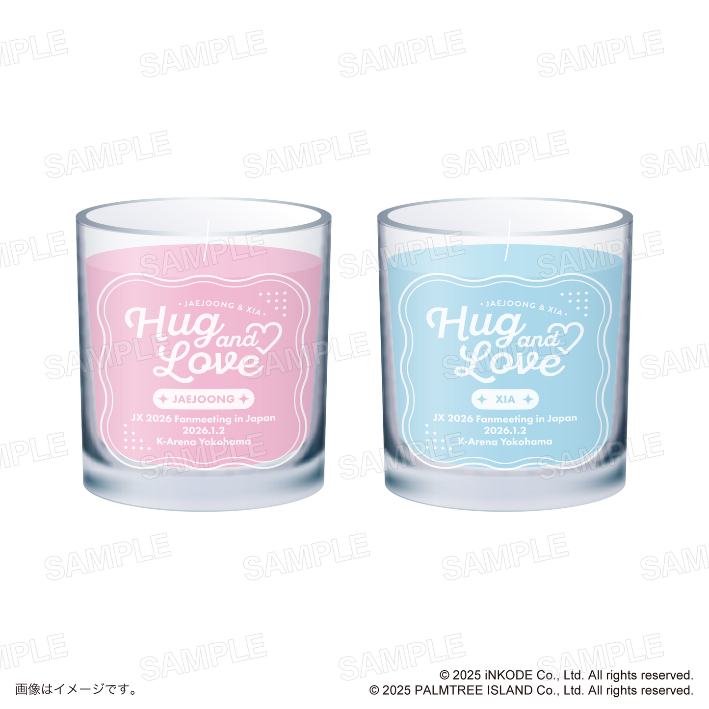 【JX 2026 JAPAN FANMEETING 'Hug & Love'】 アロマキャンドル