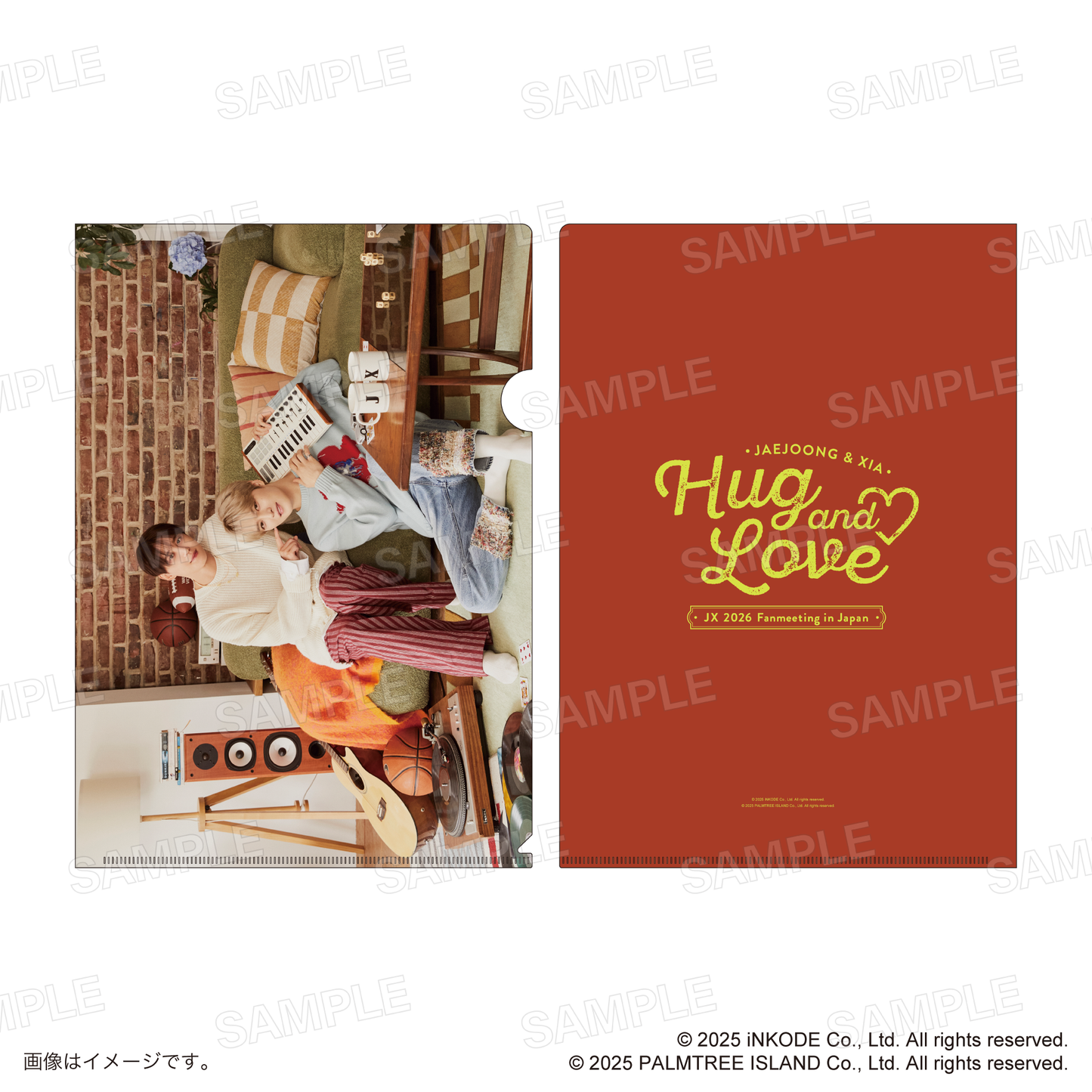 【JX 2026 JAPAN FANMEETING 'Hug & Love'】 A4クリアファイルセット