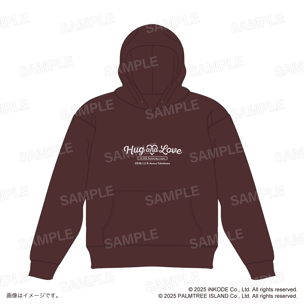 【JX 2026 JAPAN FANMEETING 'Hug & Love'】 ロゴパーカー