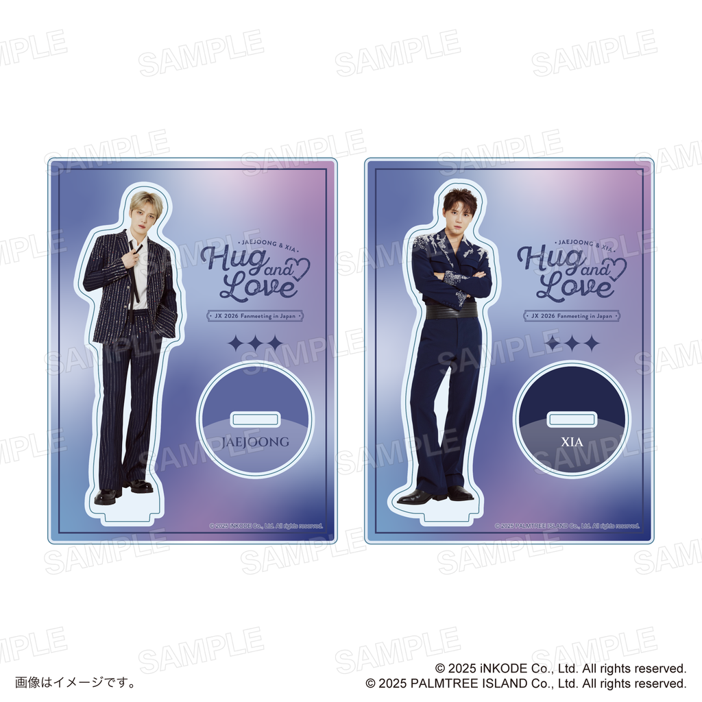 【JX 2026 JAPAN FANMEETING 'Hug & Love'】 アクリルスタンド　Stage ver.