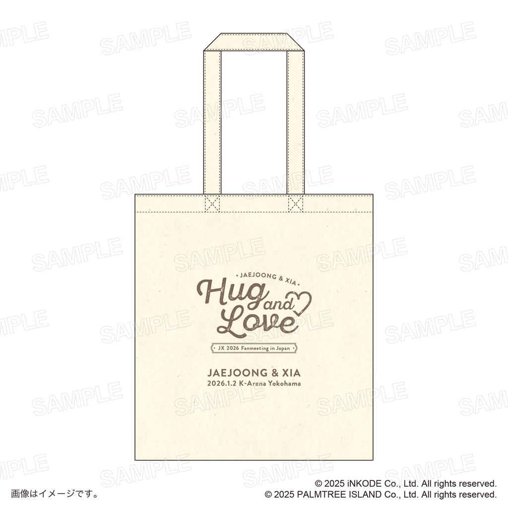 【JX 2026 JAPAN FANMEETING 'Hug & Love'】 ロゴトートバッグ