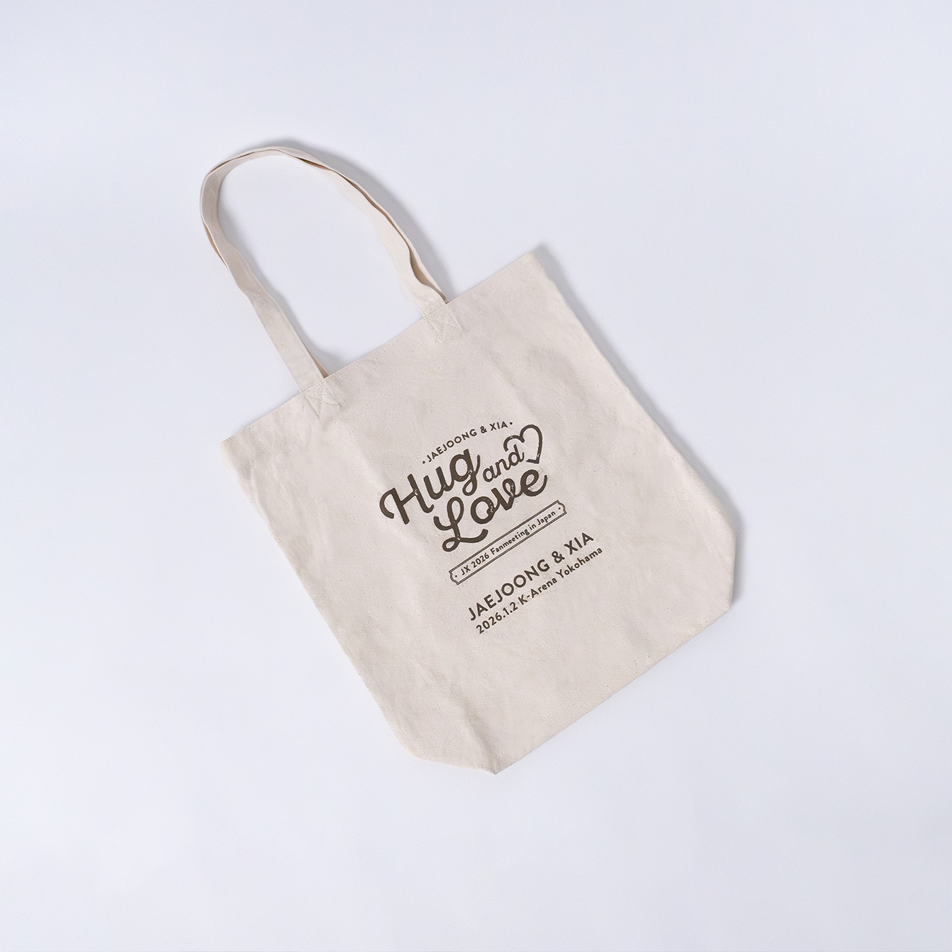 【JX 2026 JAPAN FANMEETING 'Hug & Love'】 ロゴトートバッグ