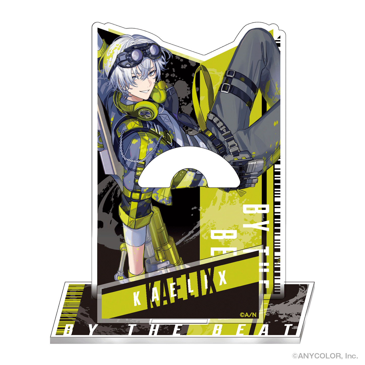 くじスクエア BY THE BEAT add-on goods アクリル缶バッジスタンド
