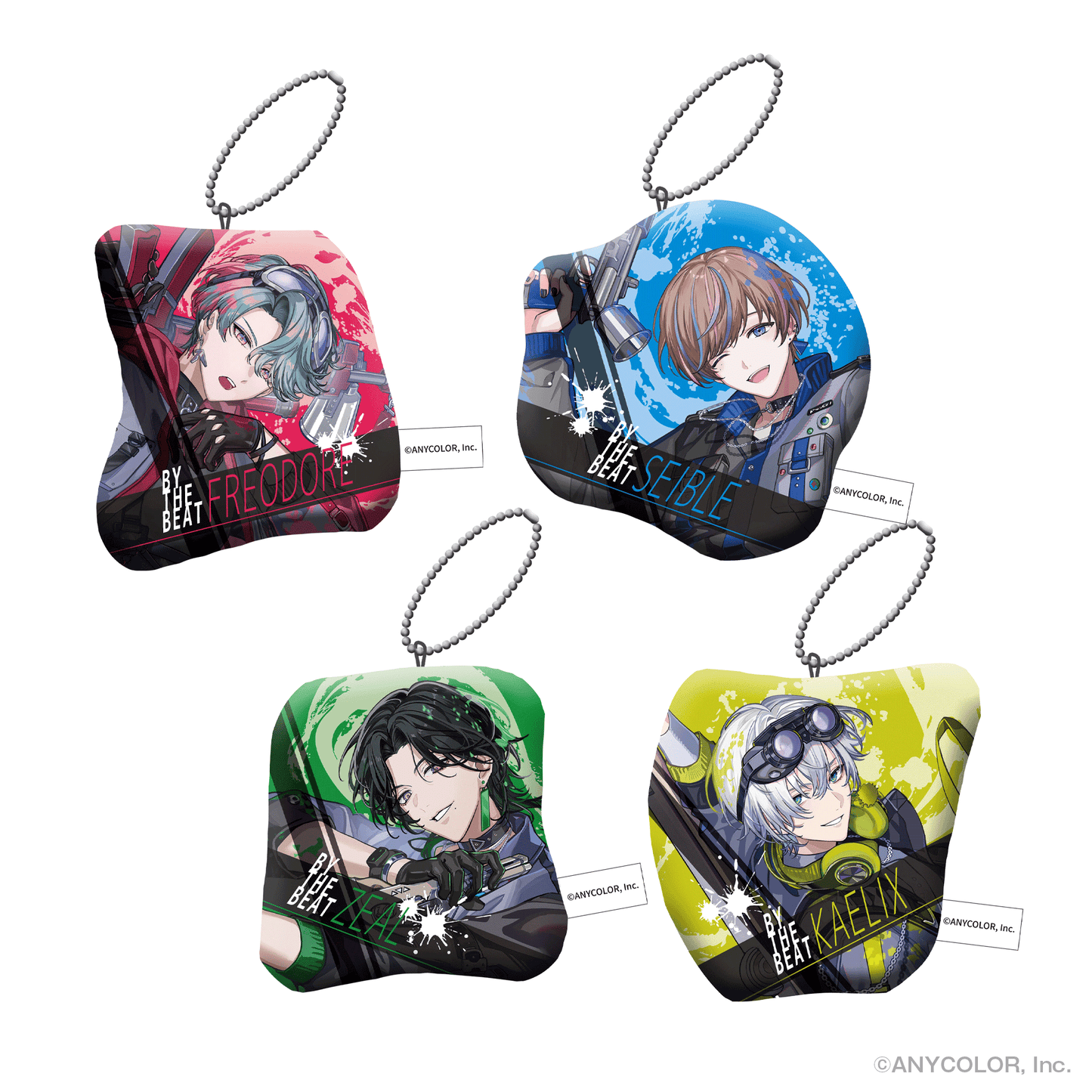 くじスクエア BY THE BEAT add-on goods ダイカットクッションキーホルダー